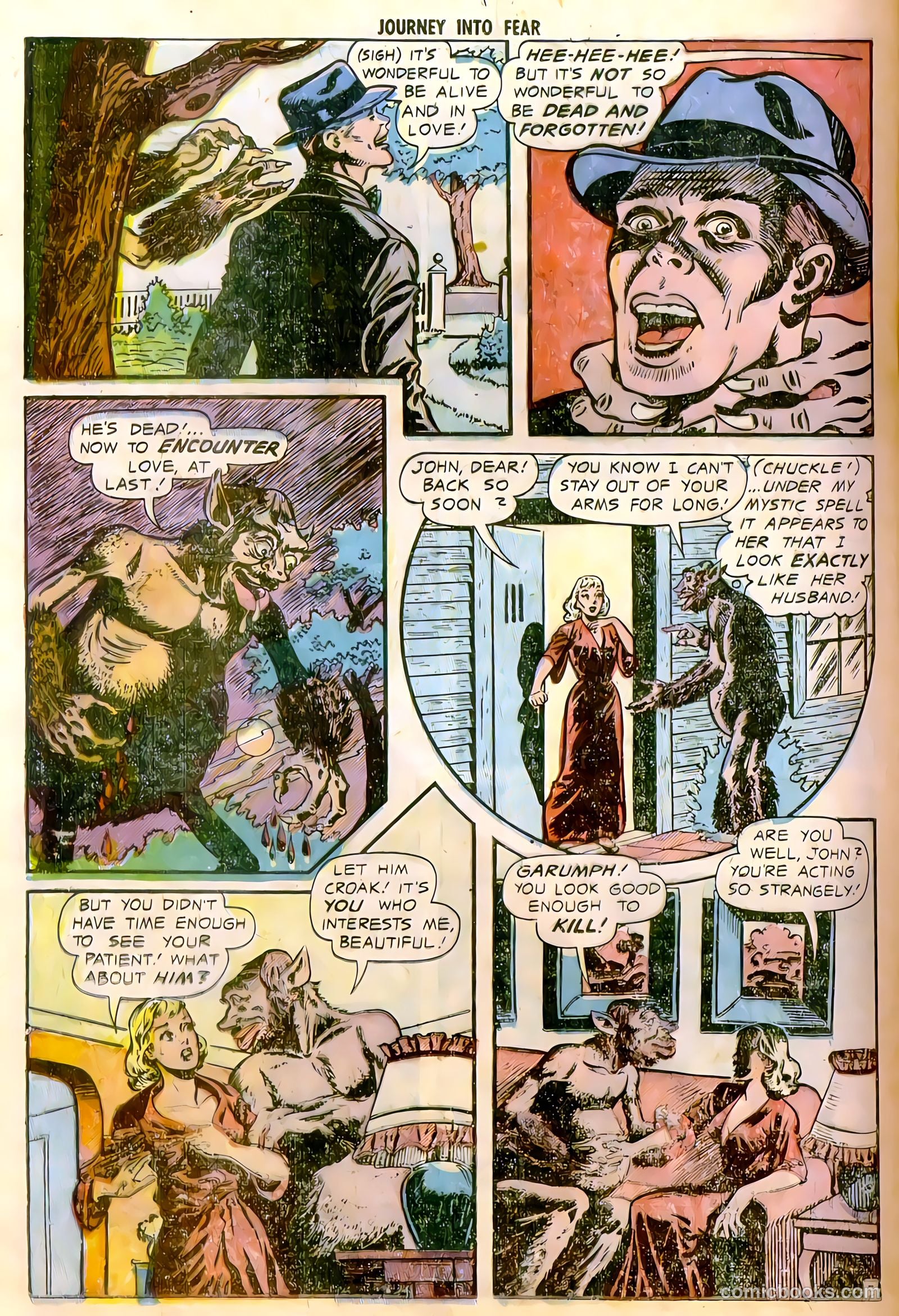 Journey into Fear #12 (1953) — page 24