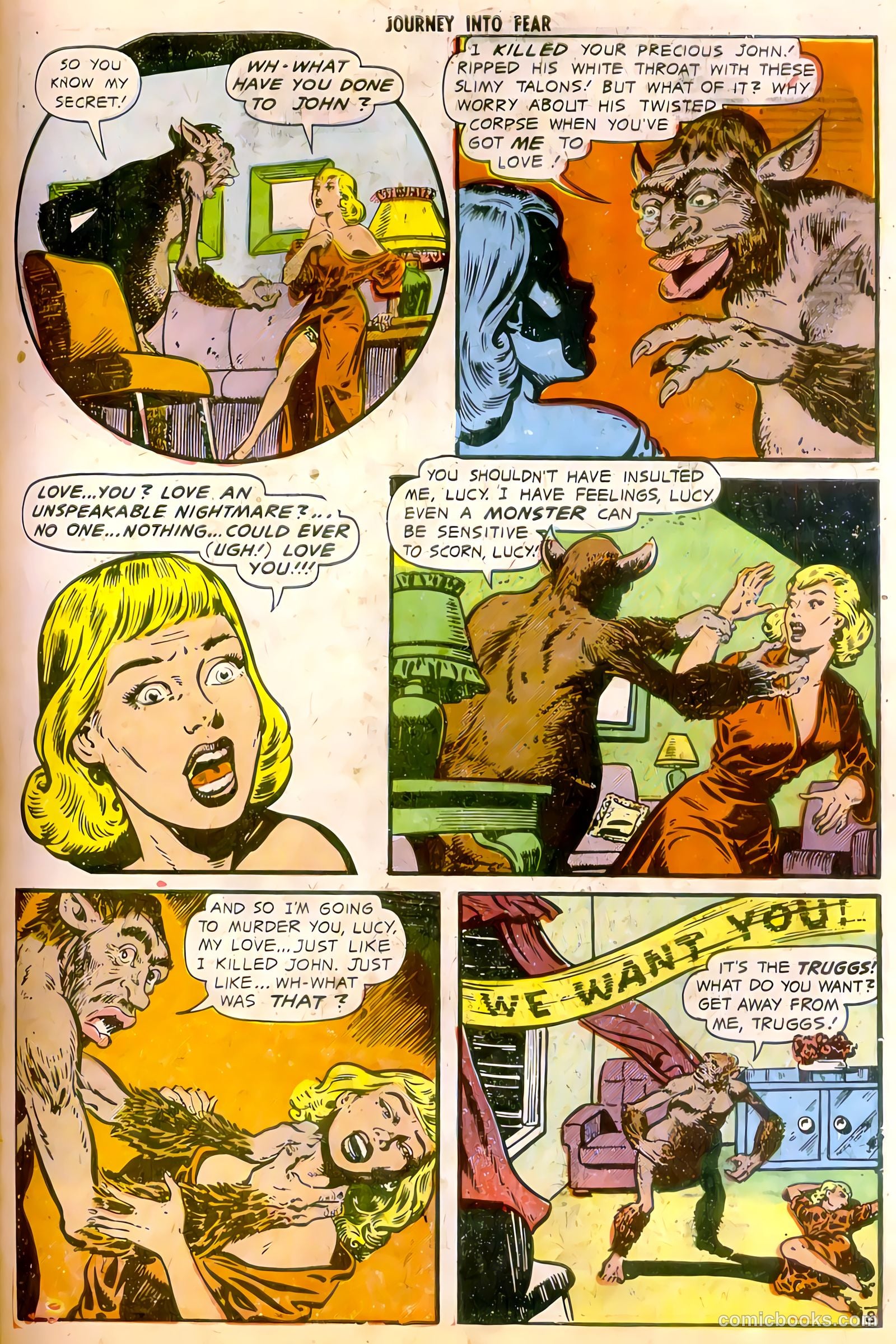 Journey into Fear #12 (1953) — page 27