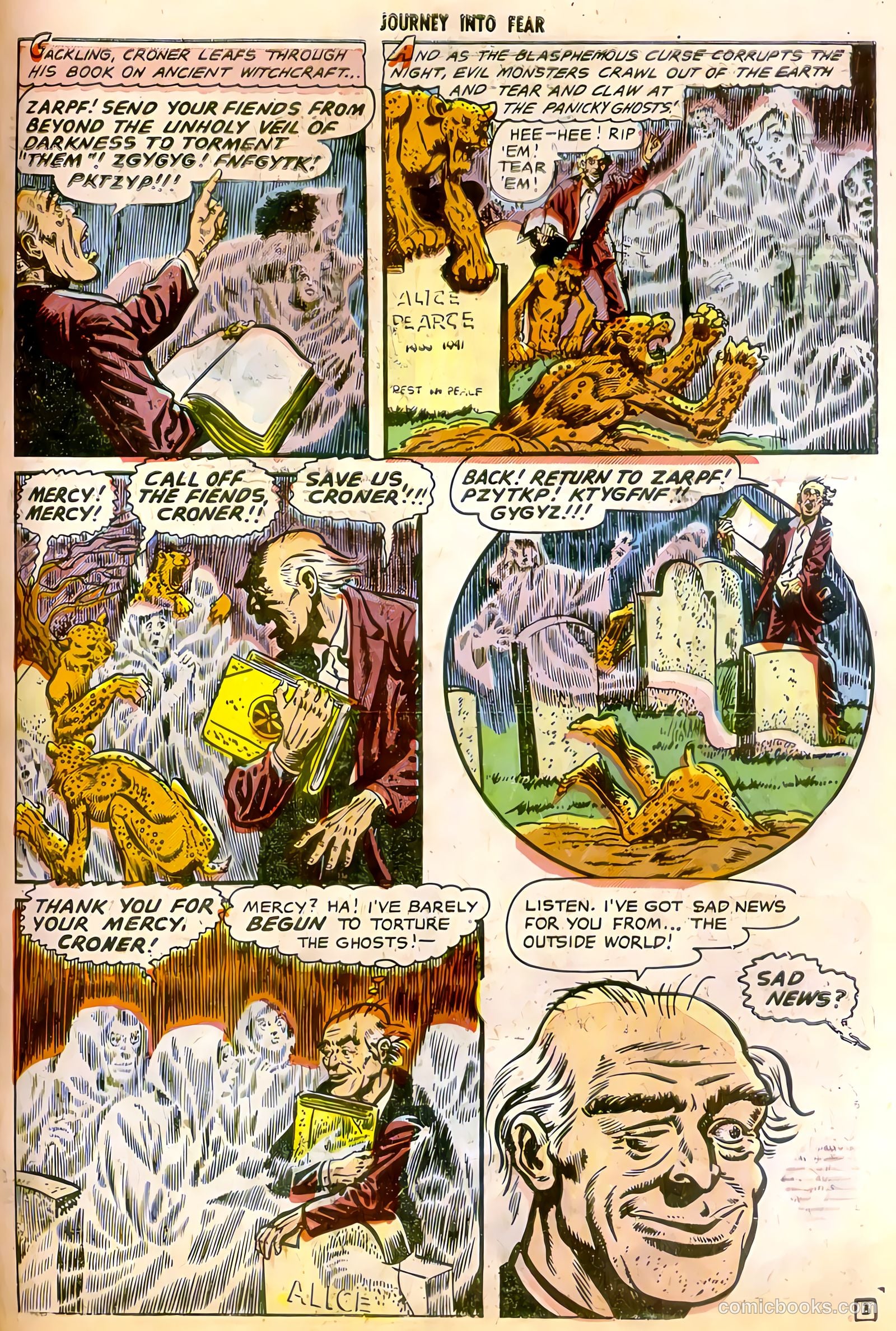 Journey into Fear #12 (1953) — page 31