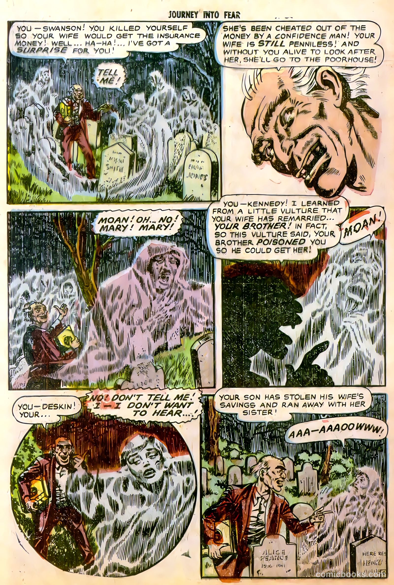 Journey into Fear #12 (1953) — page 32