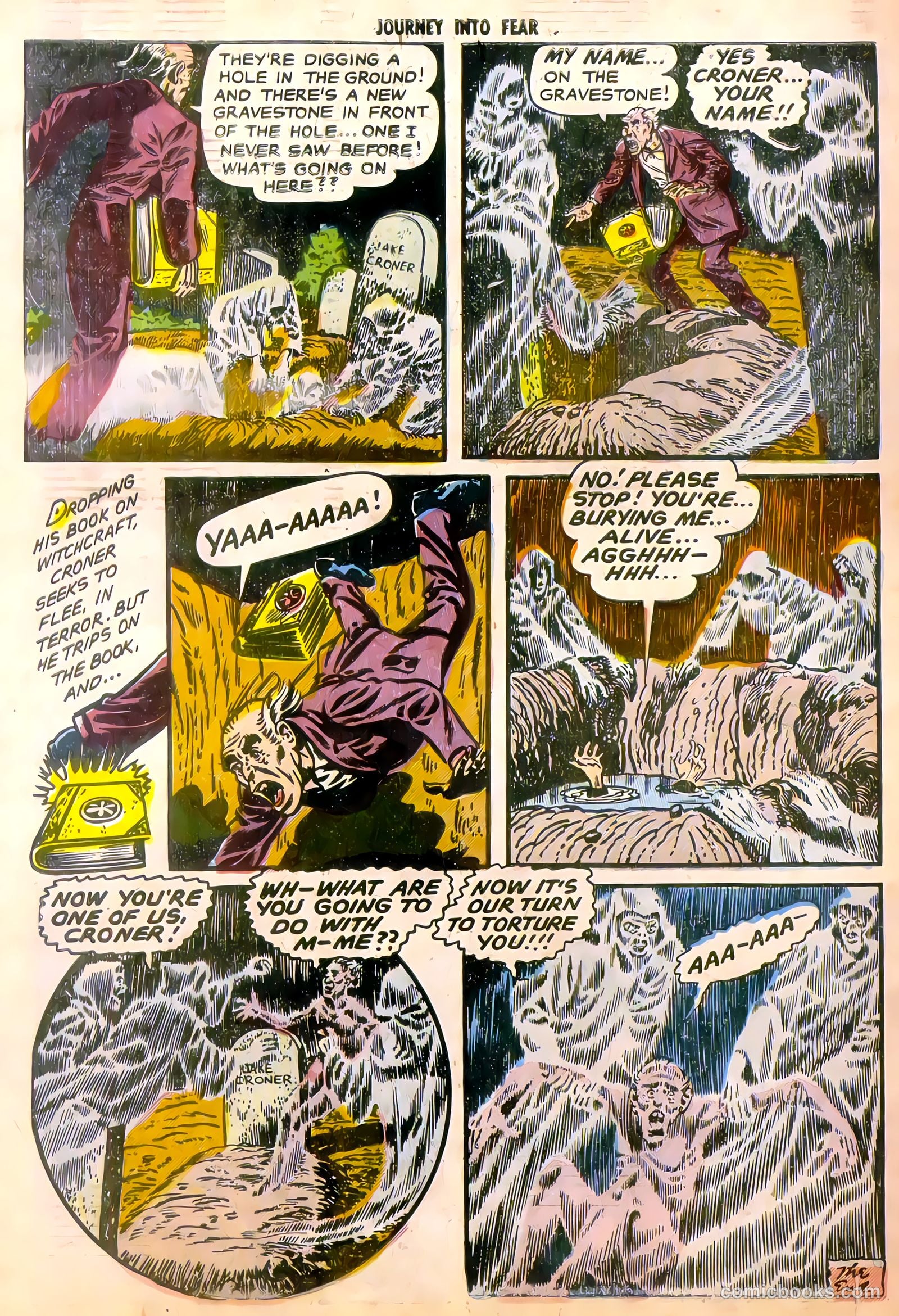 Journey into Fear #12 (1953) — page 34