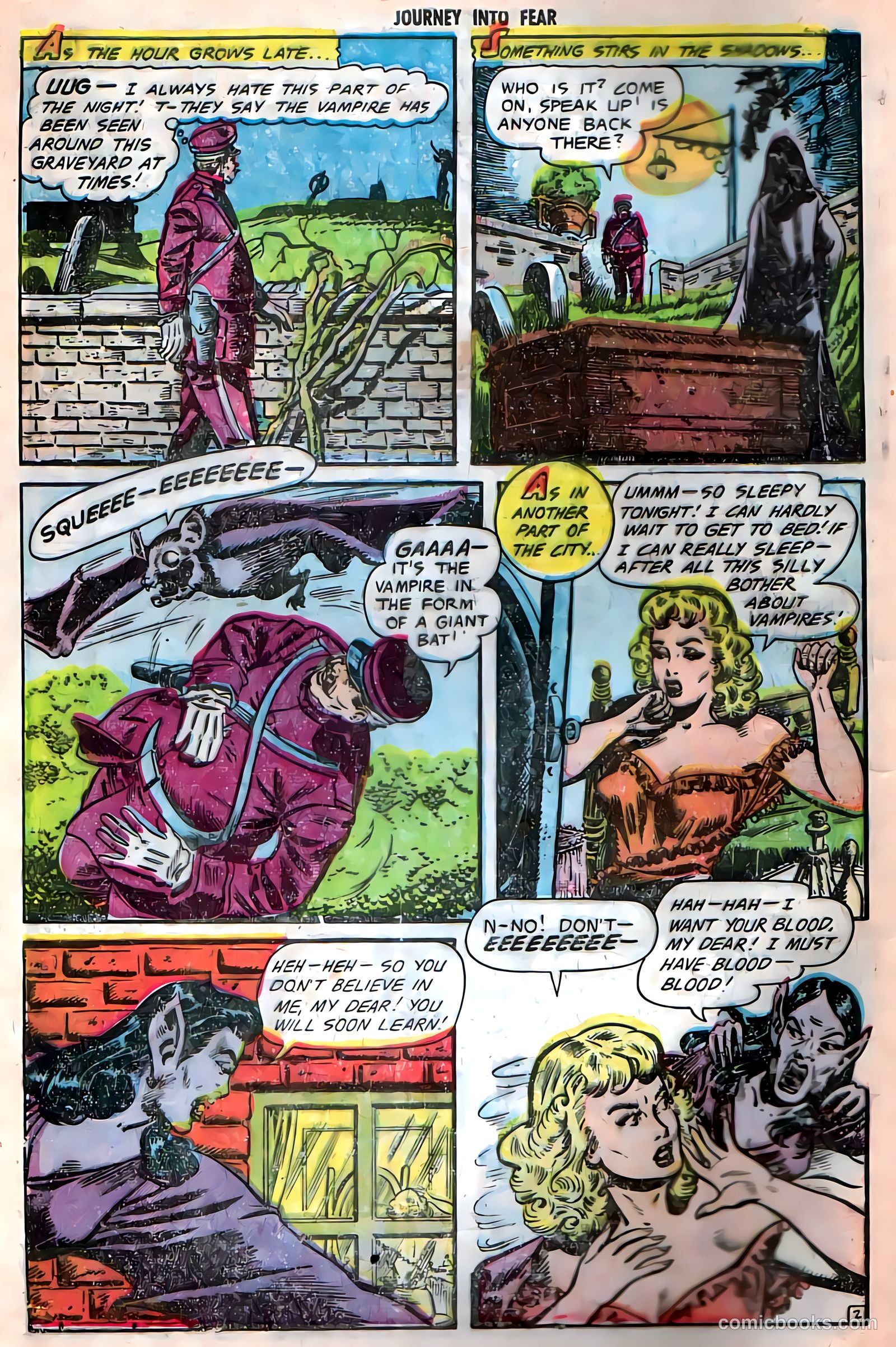 Journey into Fear #13 (1953) — page 4