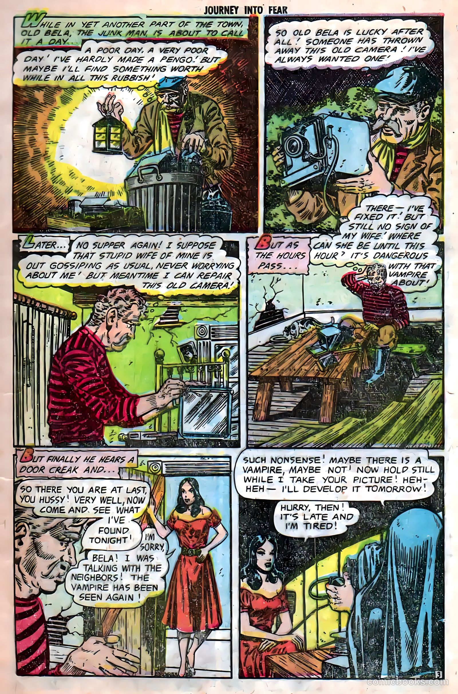 Journey into Fear #13 (1953) — page 5