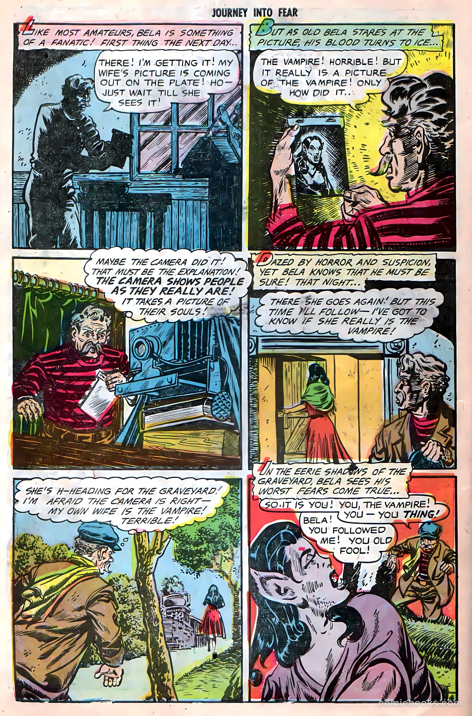 Journey into Fear #13 (1953) — page 6