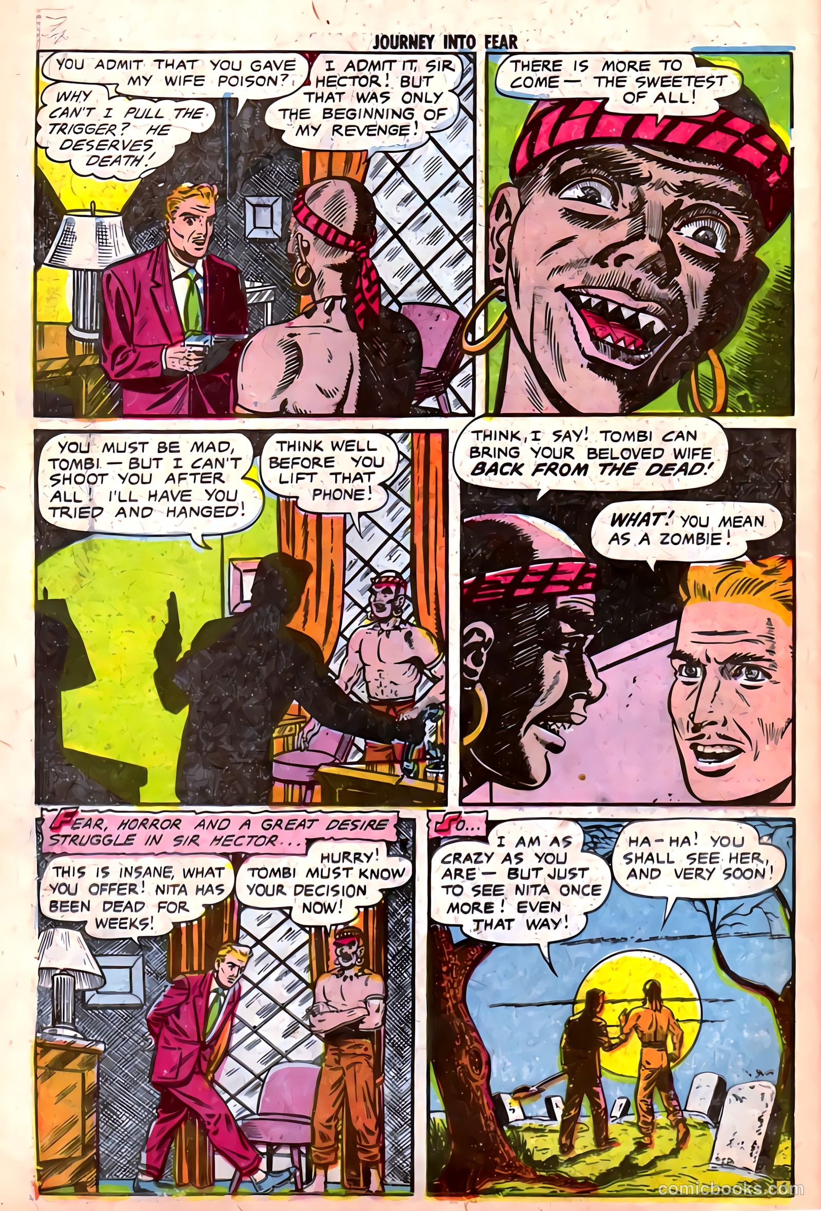 Journey into Fear #13 (1953) — page 14