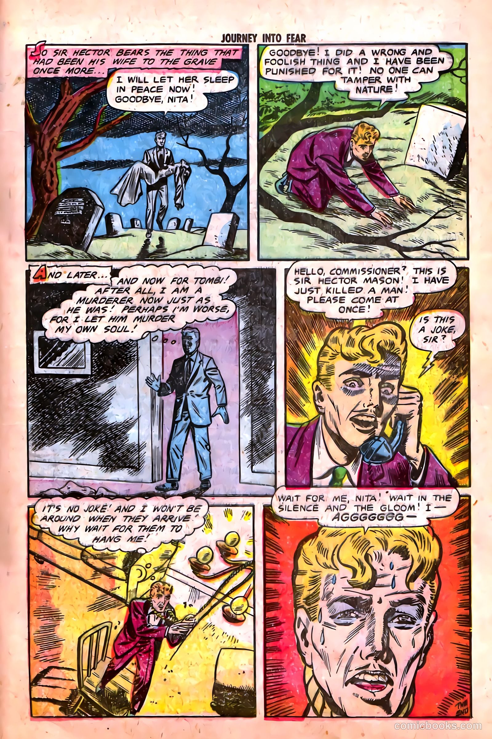 Journey into Fear #13 (1953) — page 17