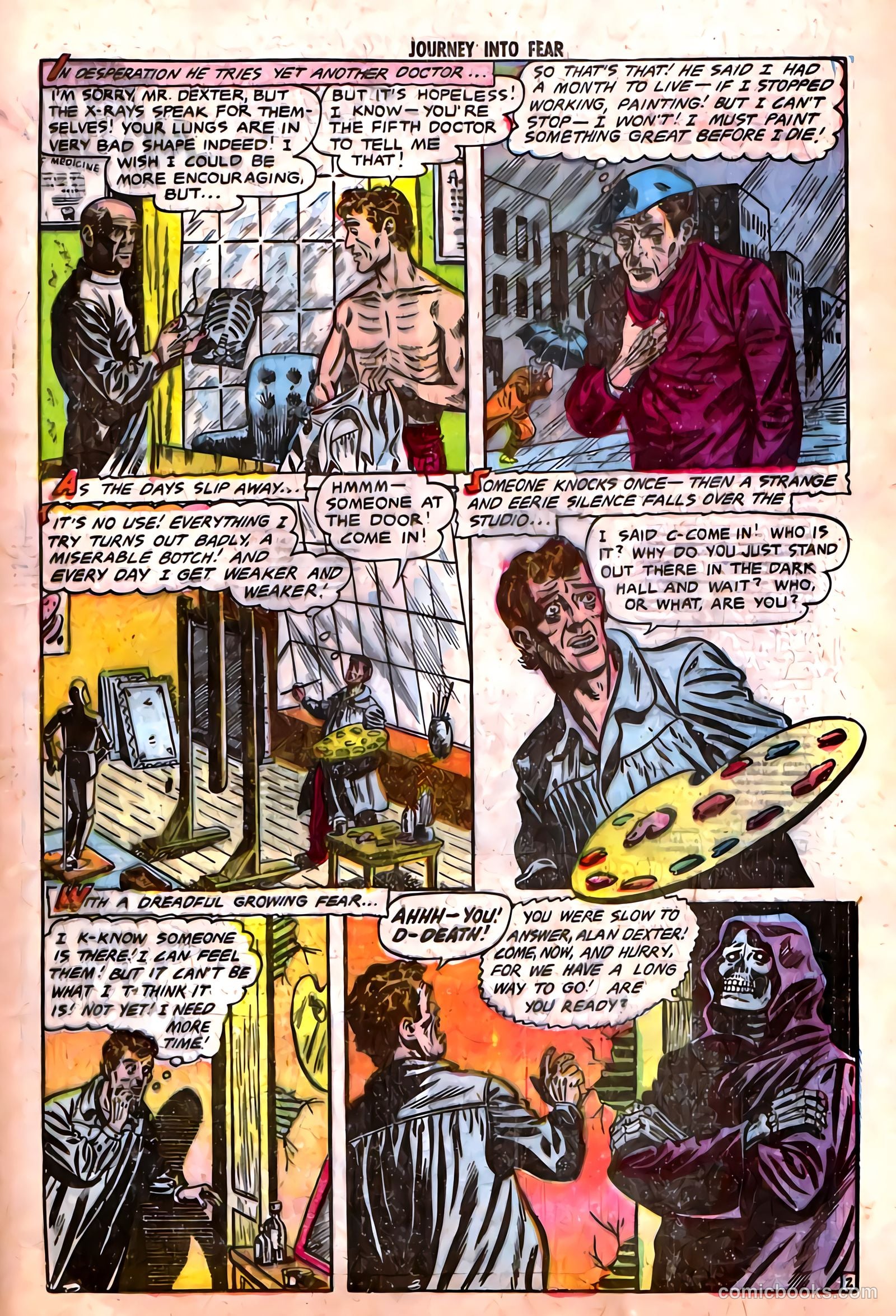 Journey into Fear #13 (1953) — page 21