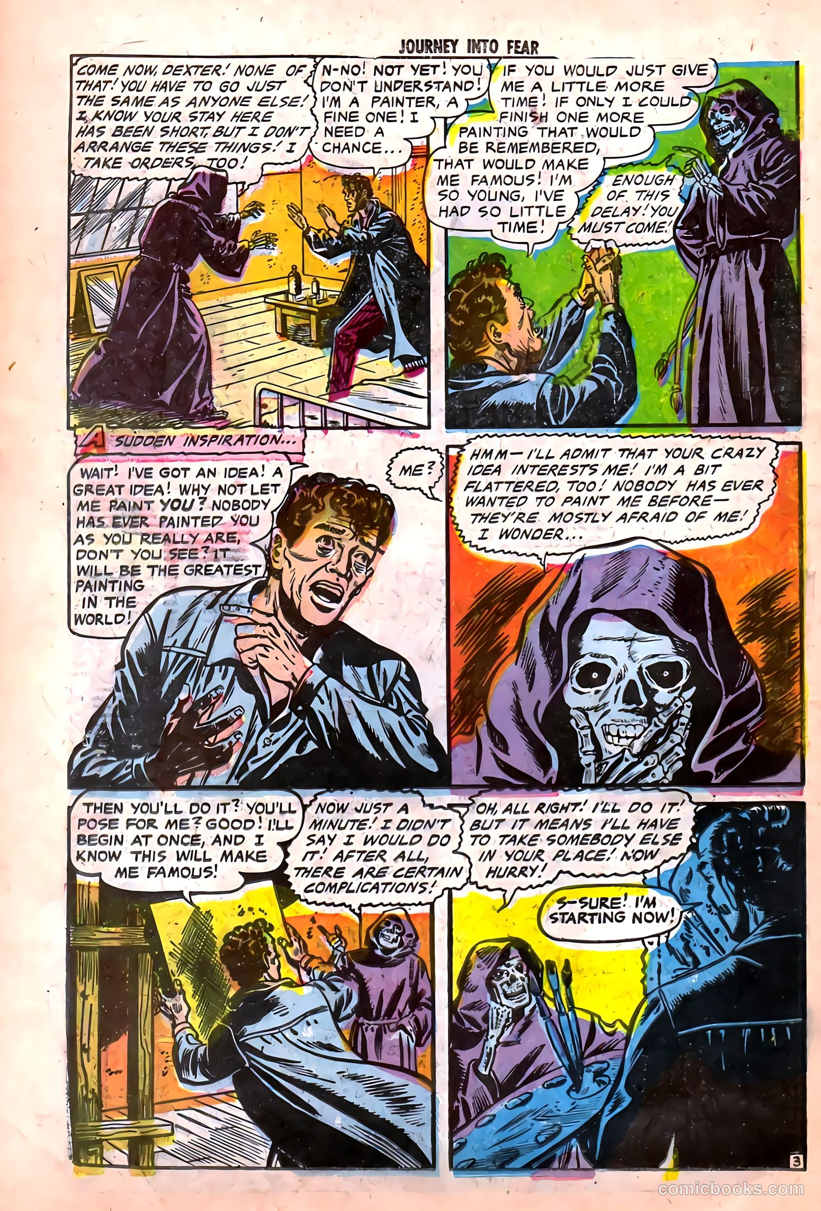 Journey into Fear #13 (1953) — page 22