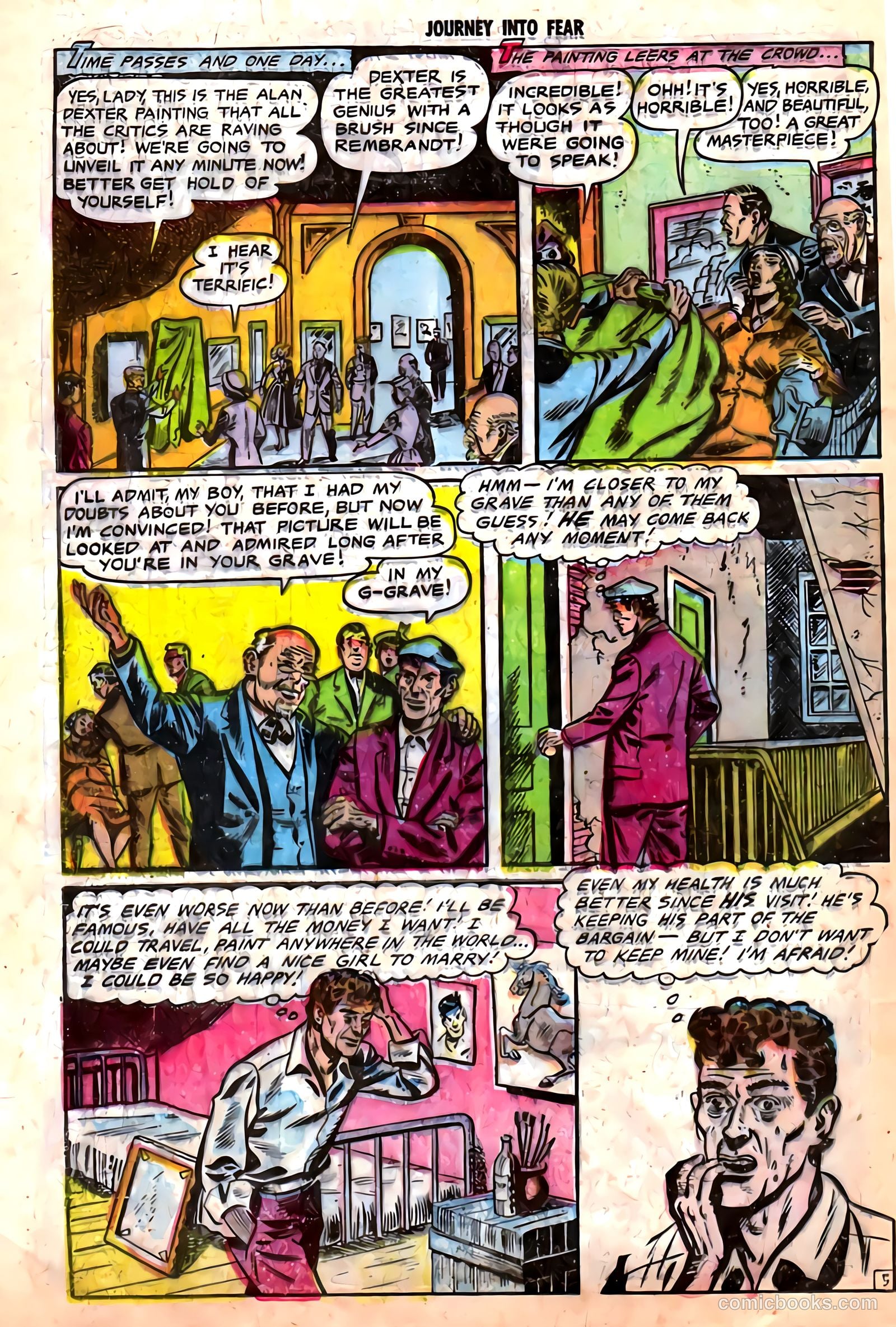 Journey into Fear #13 (1953) — page 24