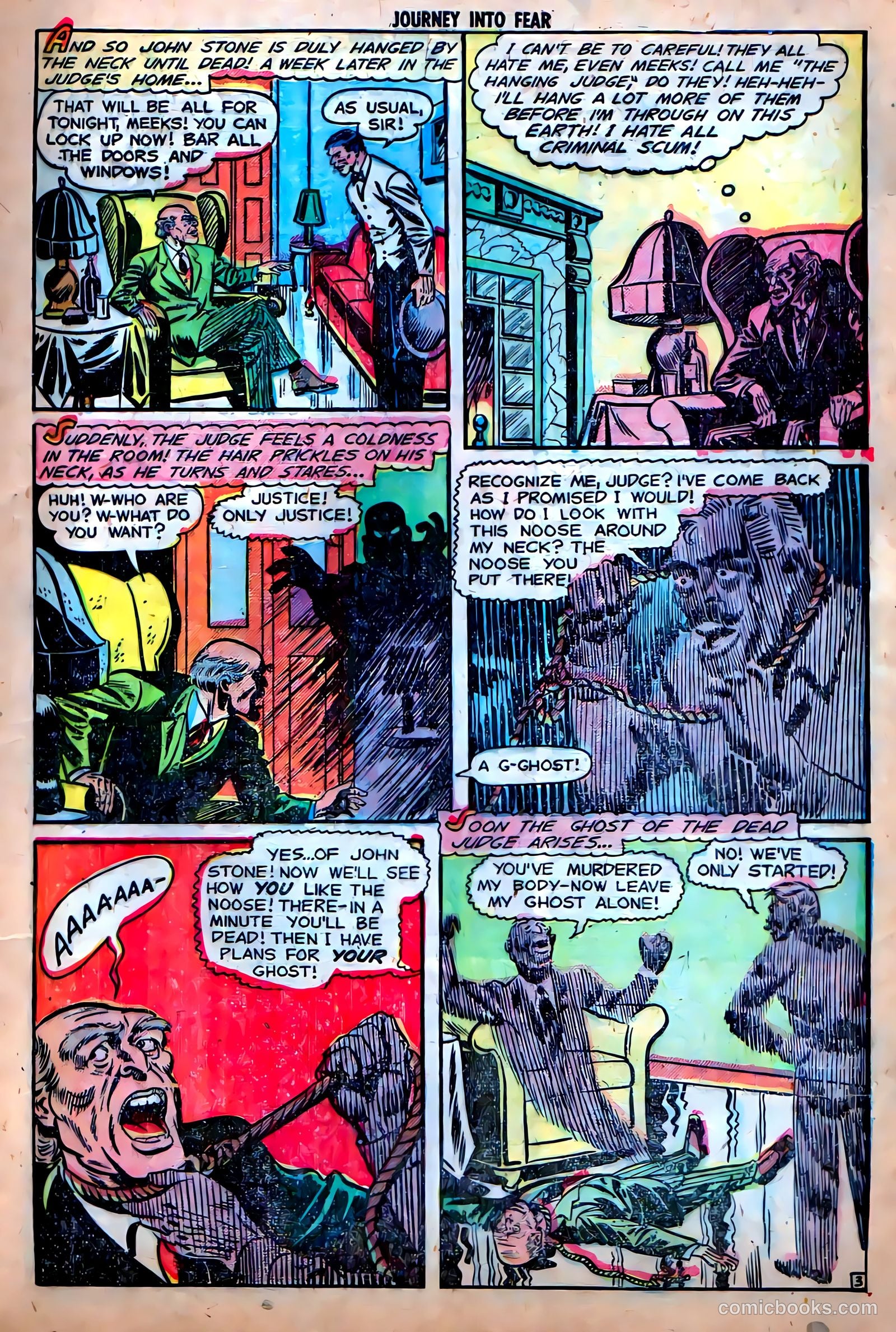 Journey into Fear #14 (1953) — page 5