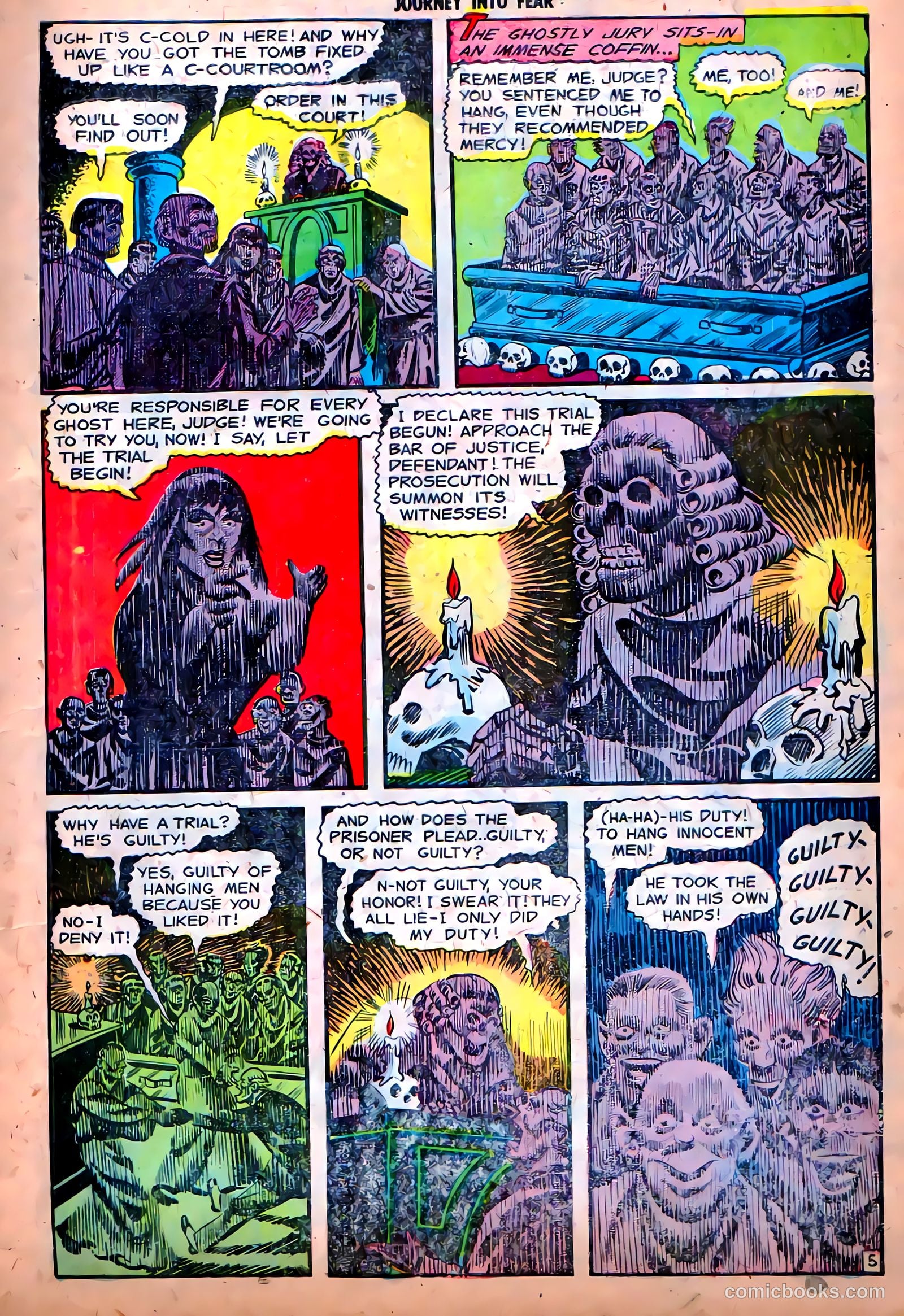 Journey into Fear #14 (1953) — page 7