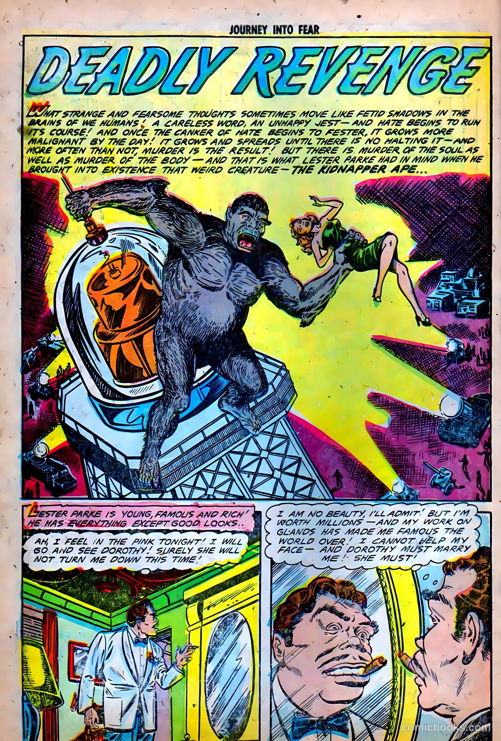 Journey into Fear #14 (1953) — page 10