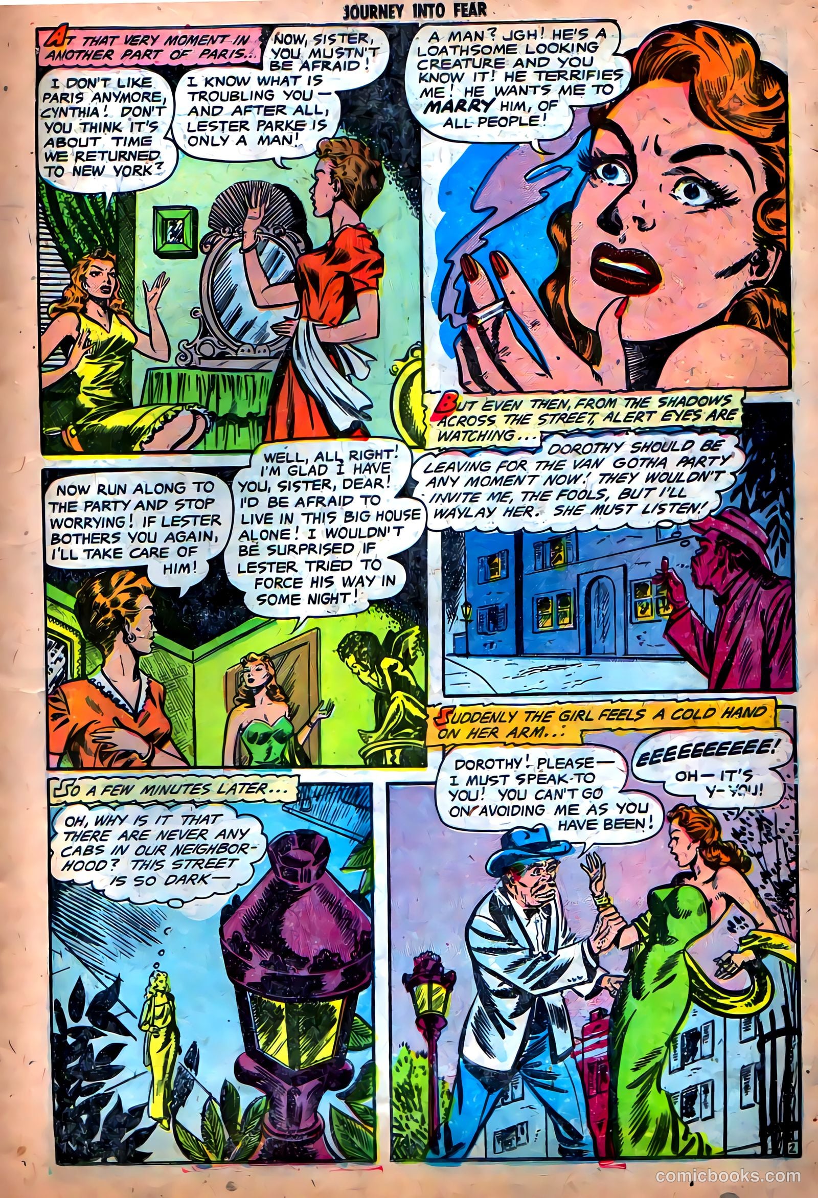 Journey into Fear #14 (1953) — page 11