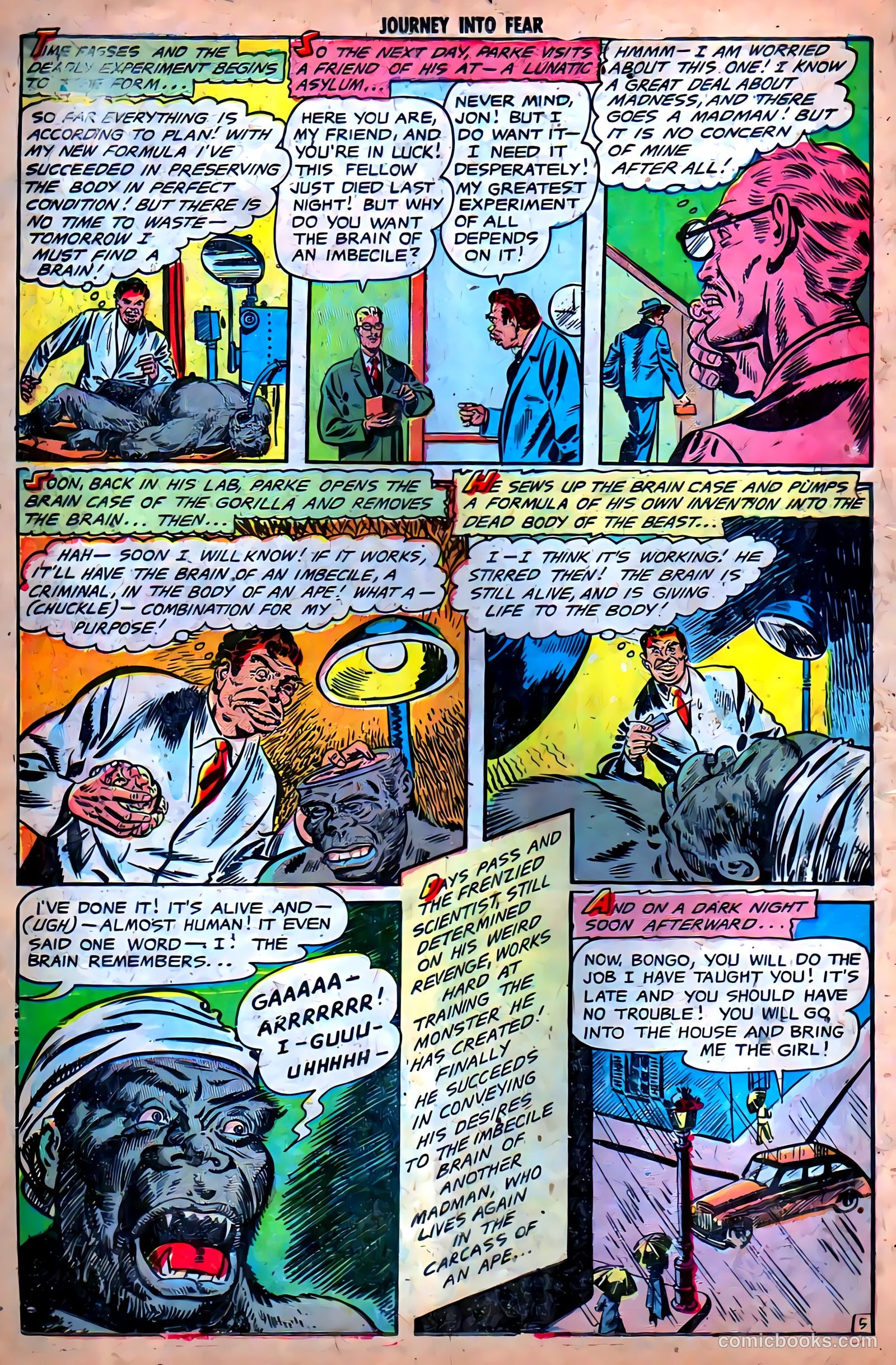 Journey into Fear #14 (1953) — page 14