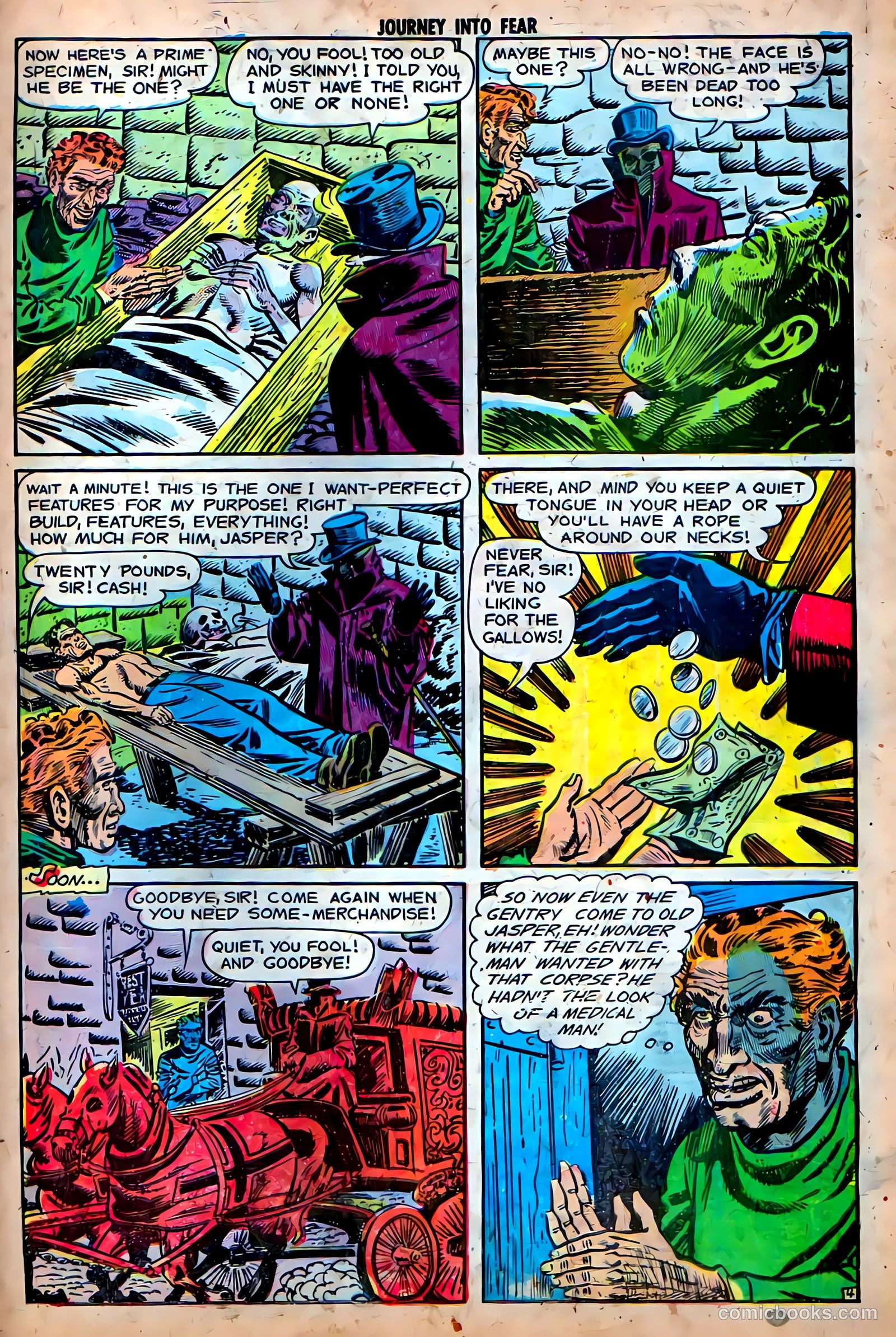 Journey into Fear #14 (1953) — page 23