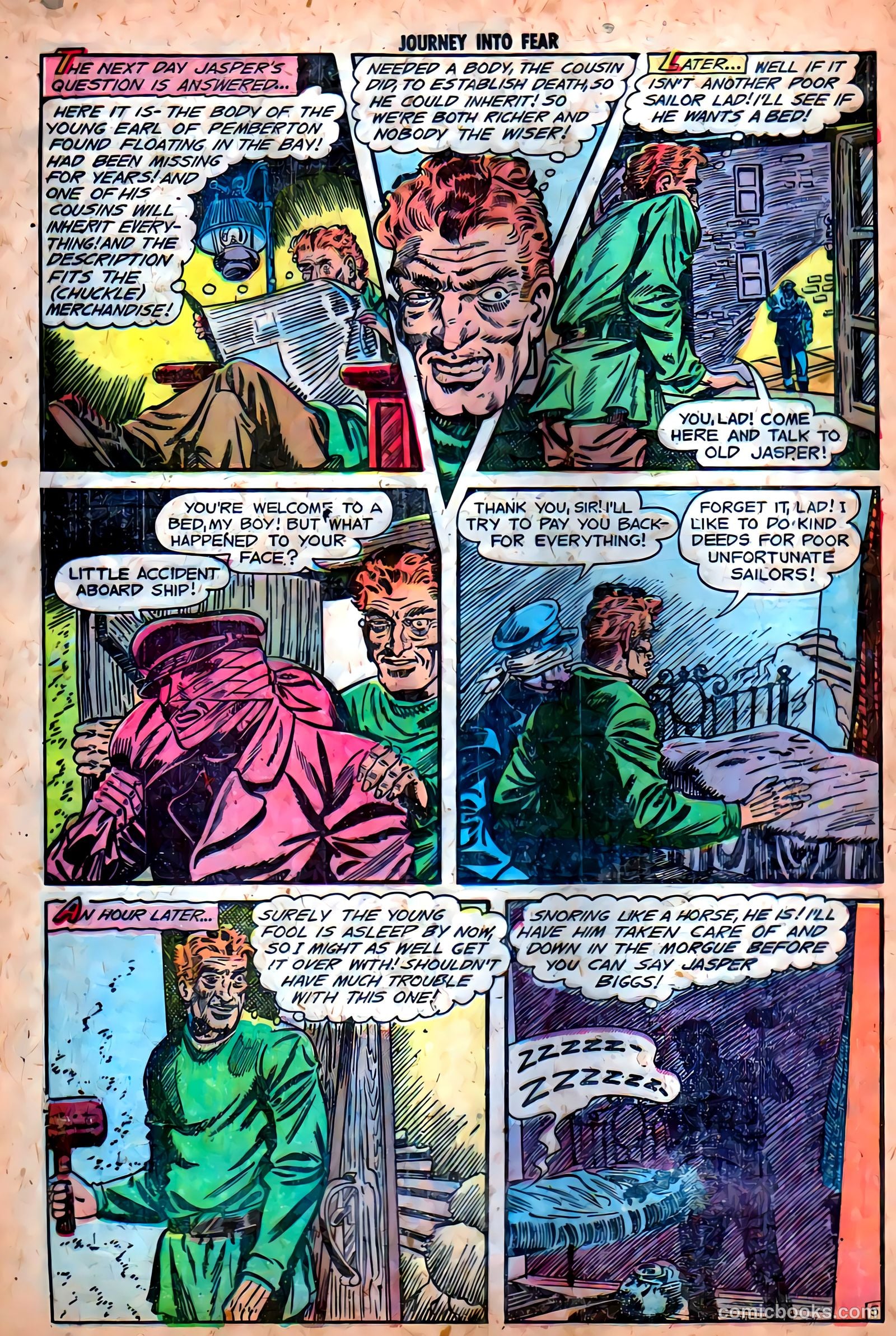 Journey into Fear #14 (1953) — page 24