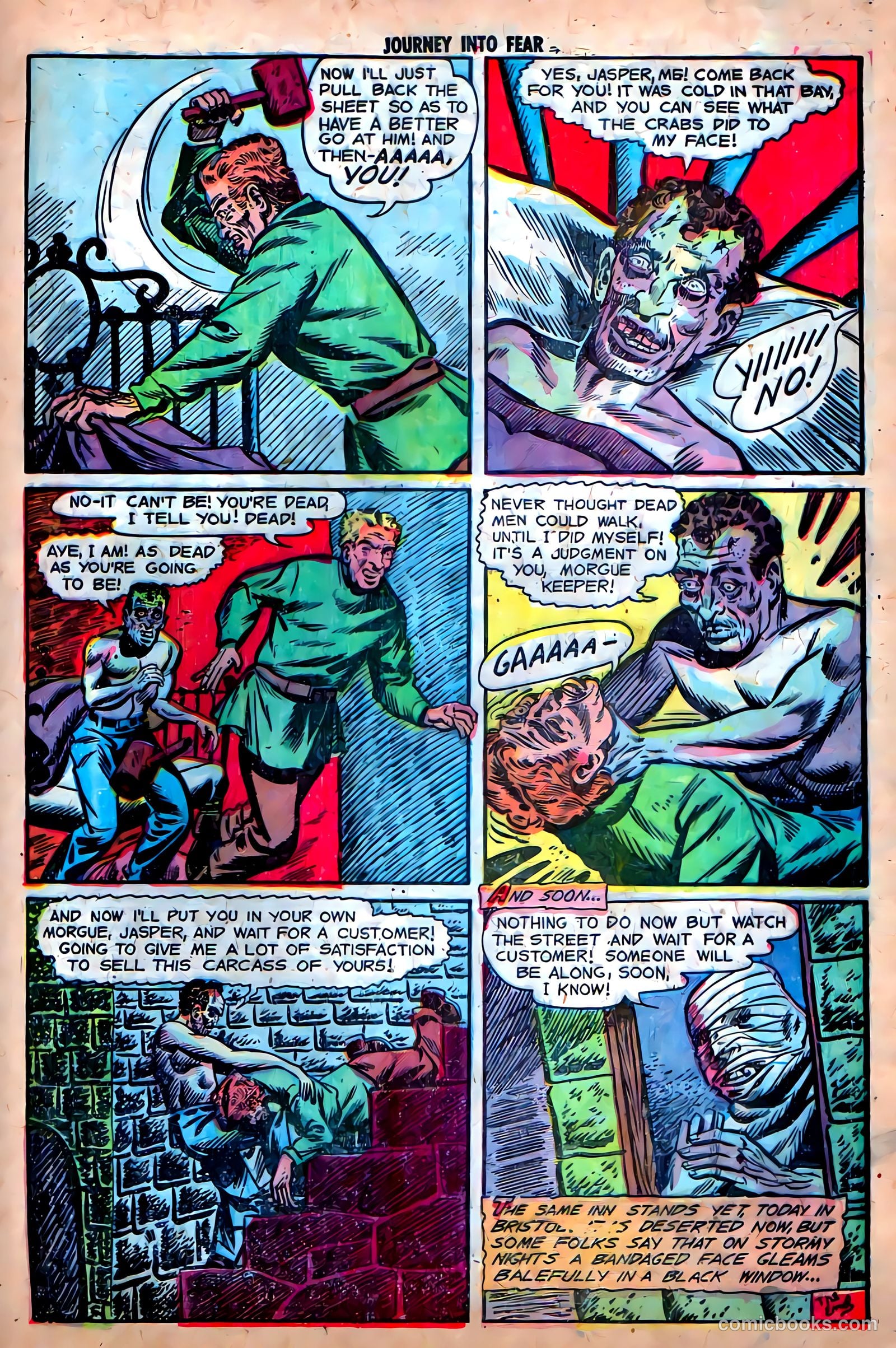 Journey into Fear #14 (1953) — page 25