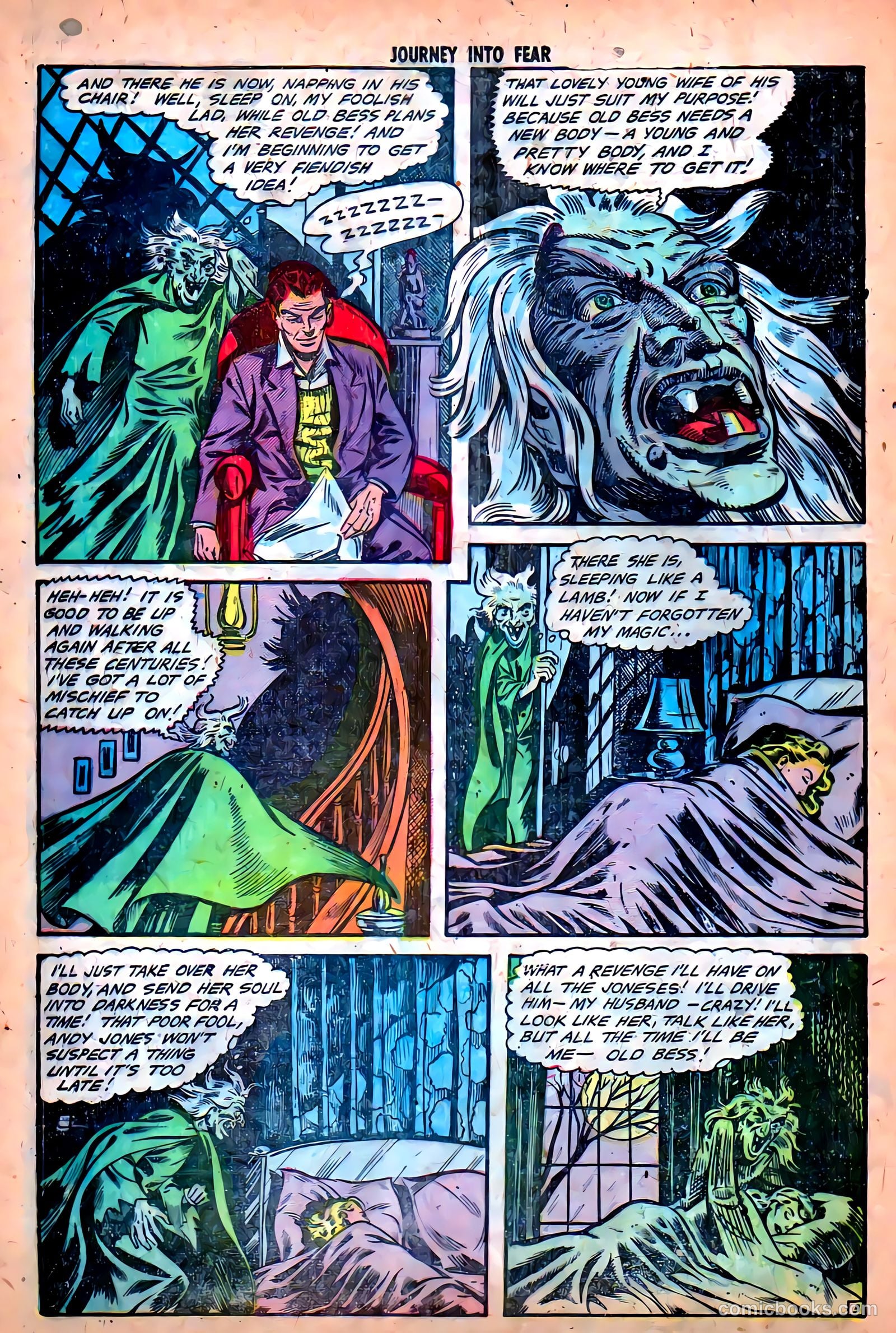Journey into Fear #14 (1953) — page 28