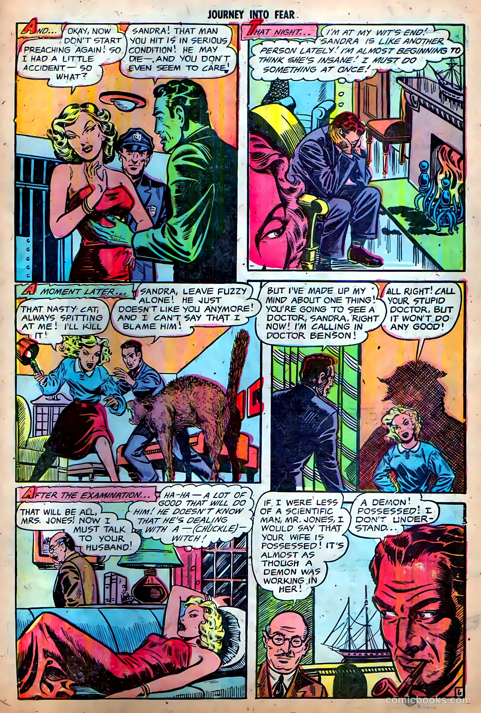 Journey into Fear #14 (1953) — page 31