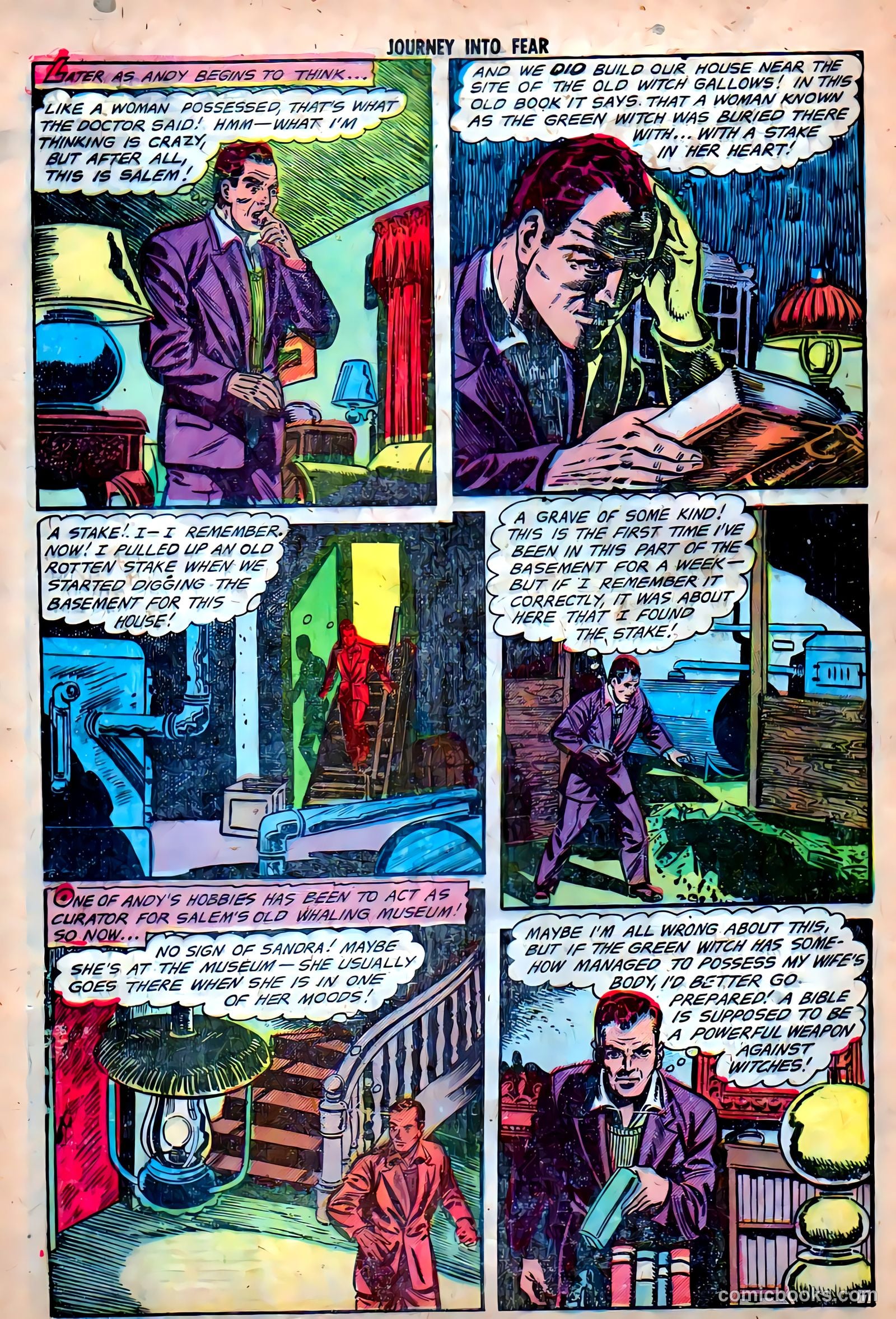 Journey into Fear #14 (1953) — page 32