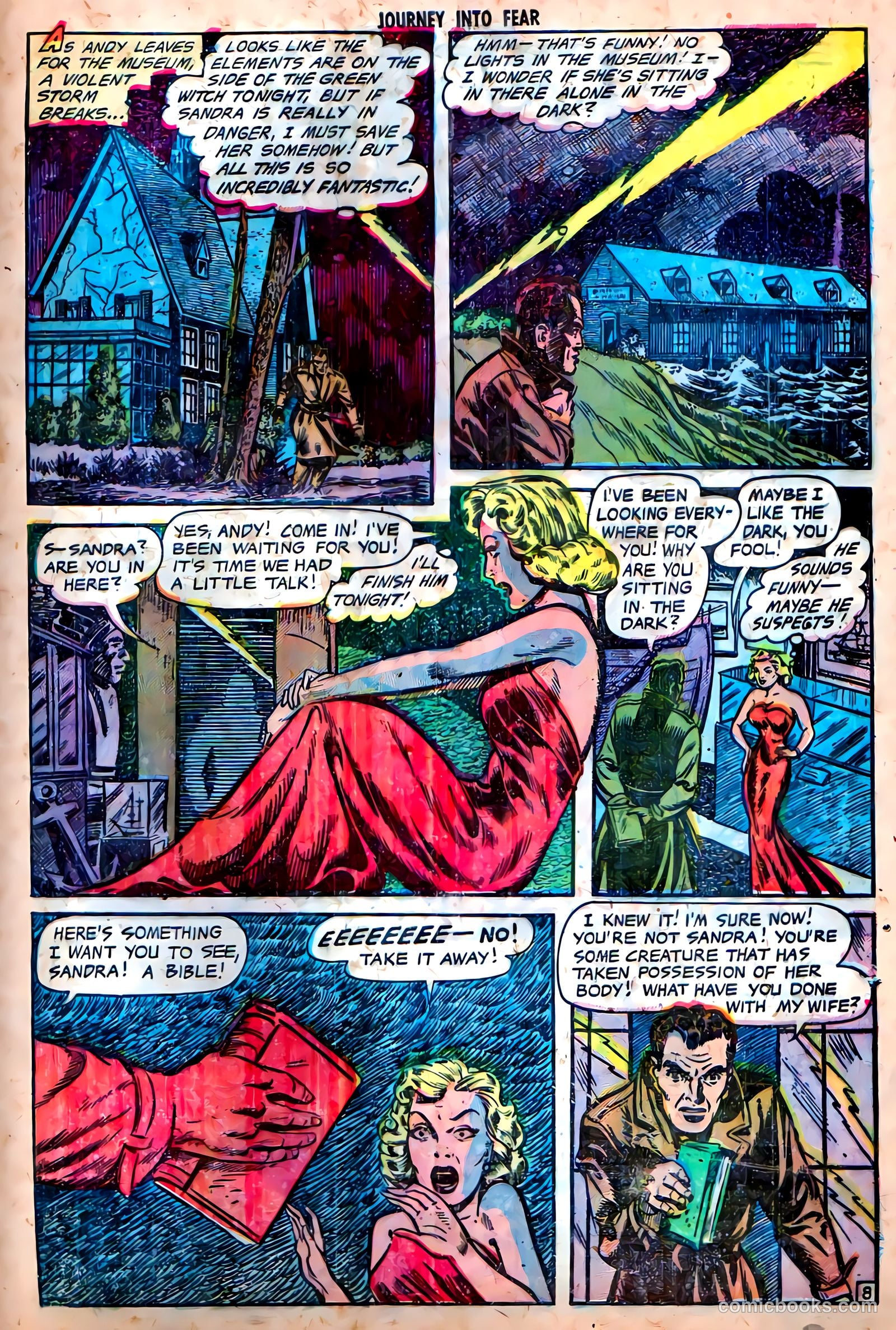 Journey into Fear #14 (1953) — page 33