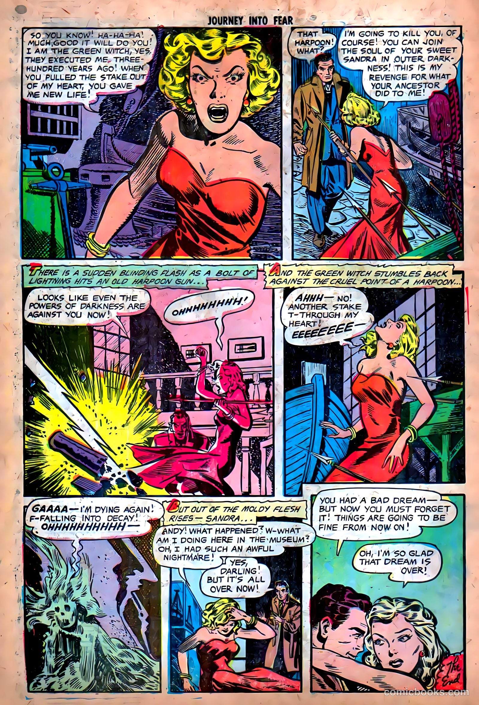 Journey into Fear #14 (1953) — page 34
