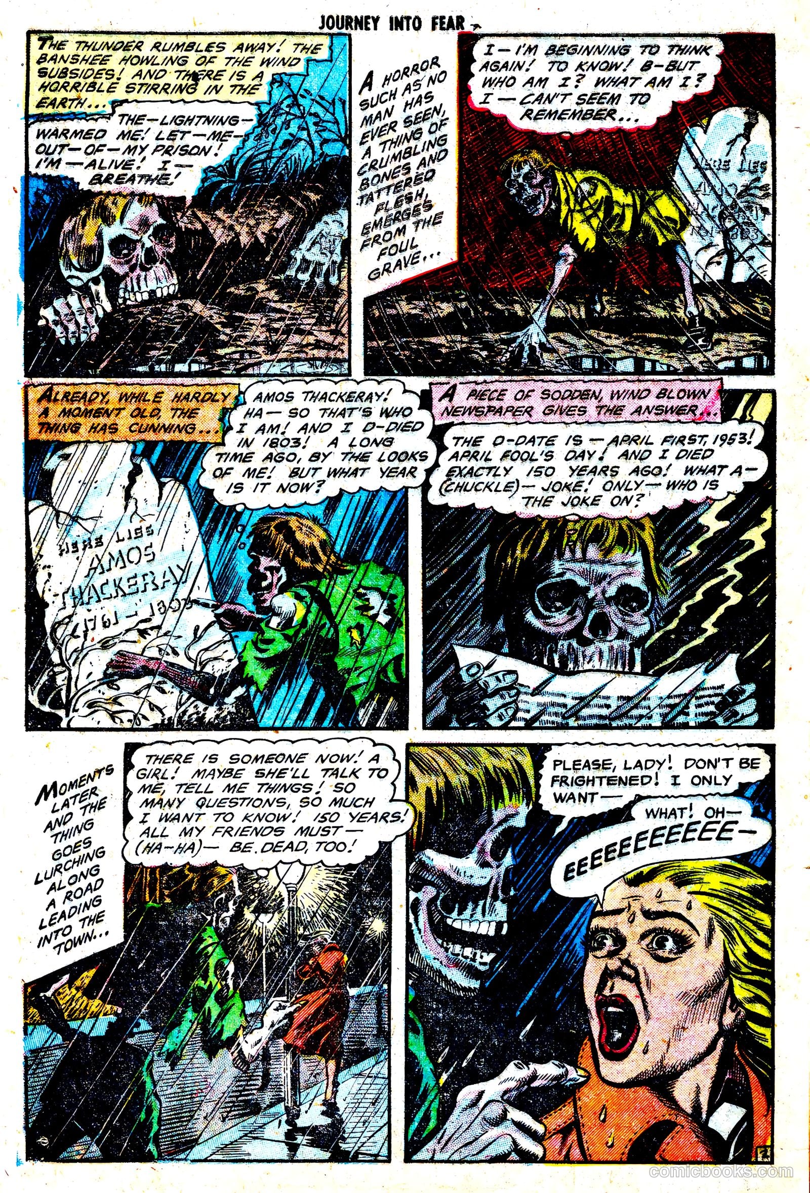 Journey into Fear #15 (1953) — page 3