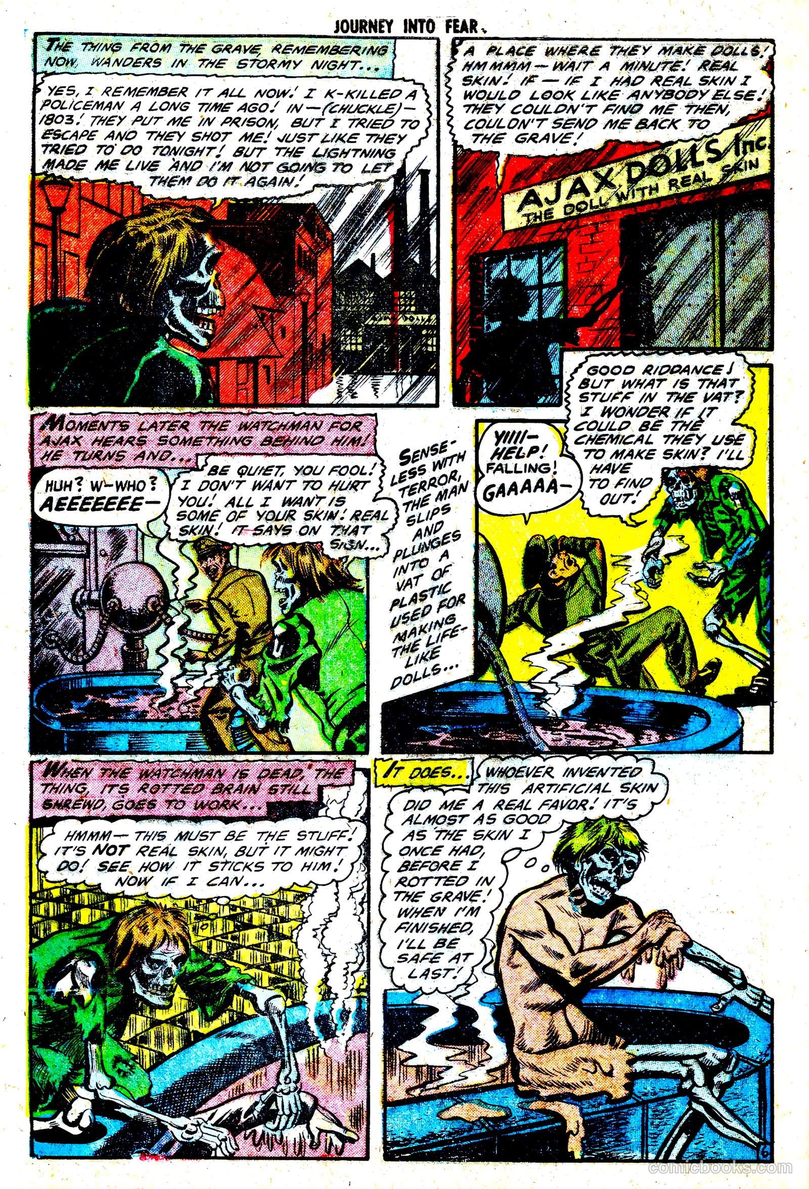 Journey into Fear #15 (1953) — page 7