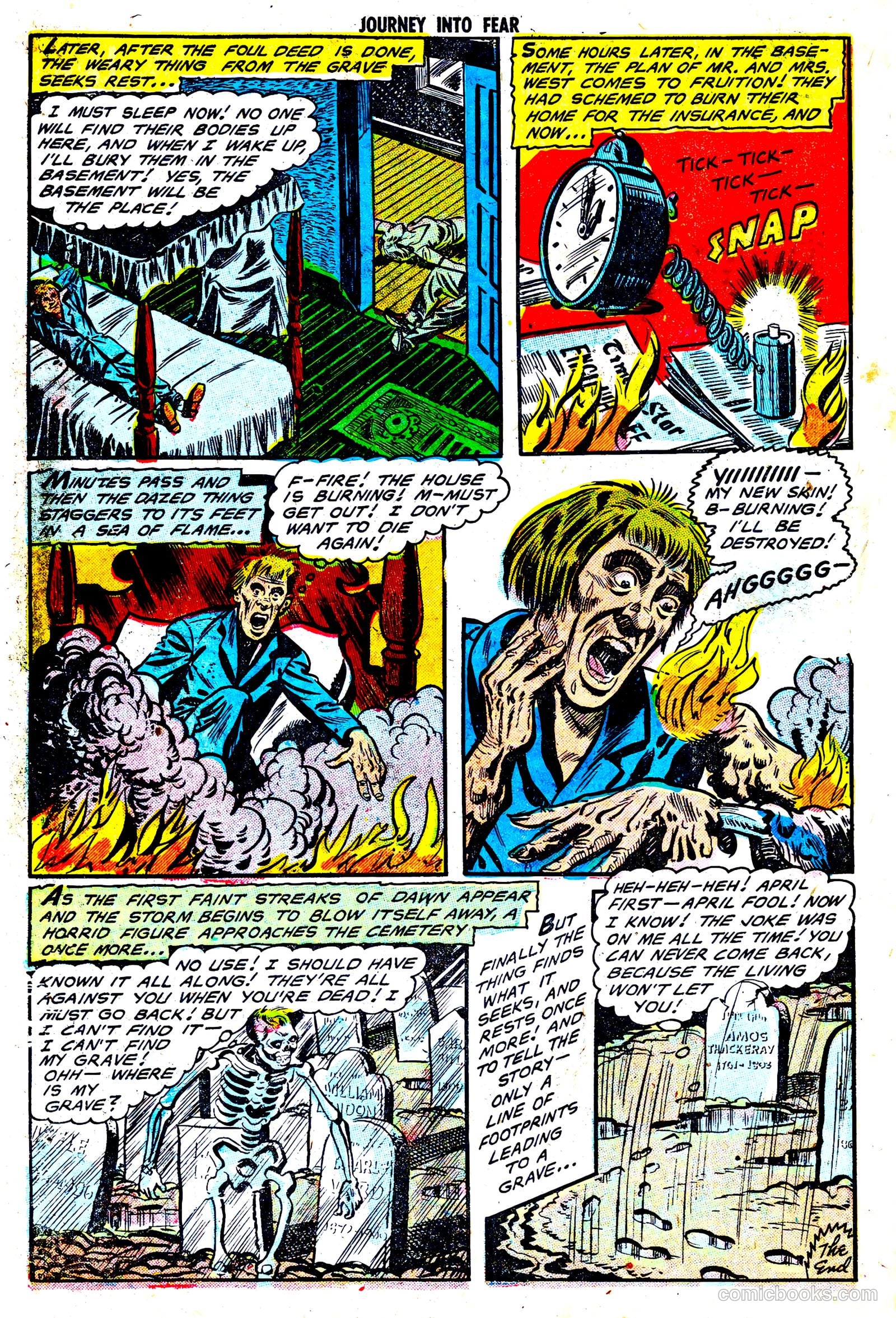Journey into Fear #15 (1953) — page 9