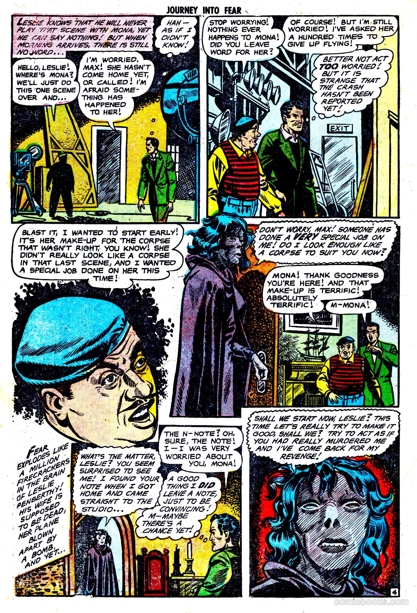 Journey into Fear #15 (1953) — page 13