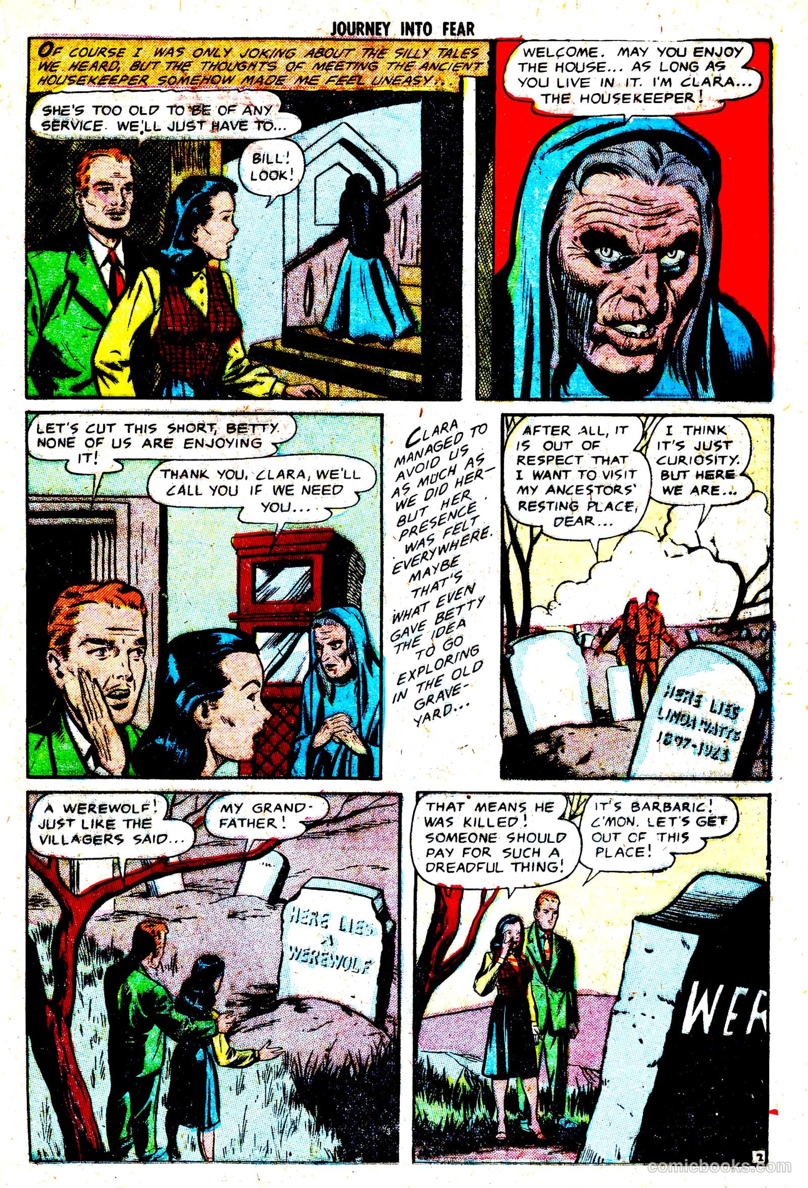 Journey into Fear #15 (1953) — page 20