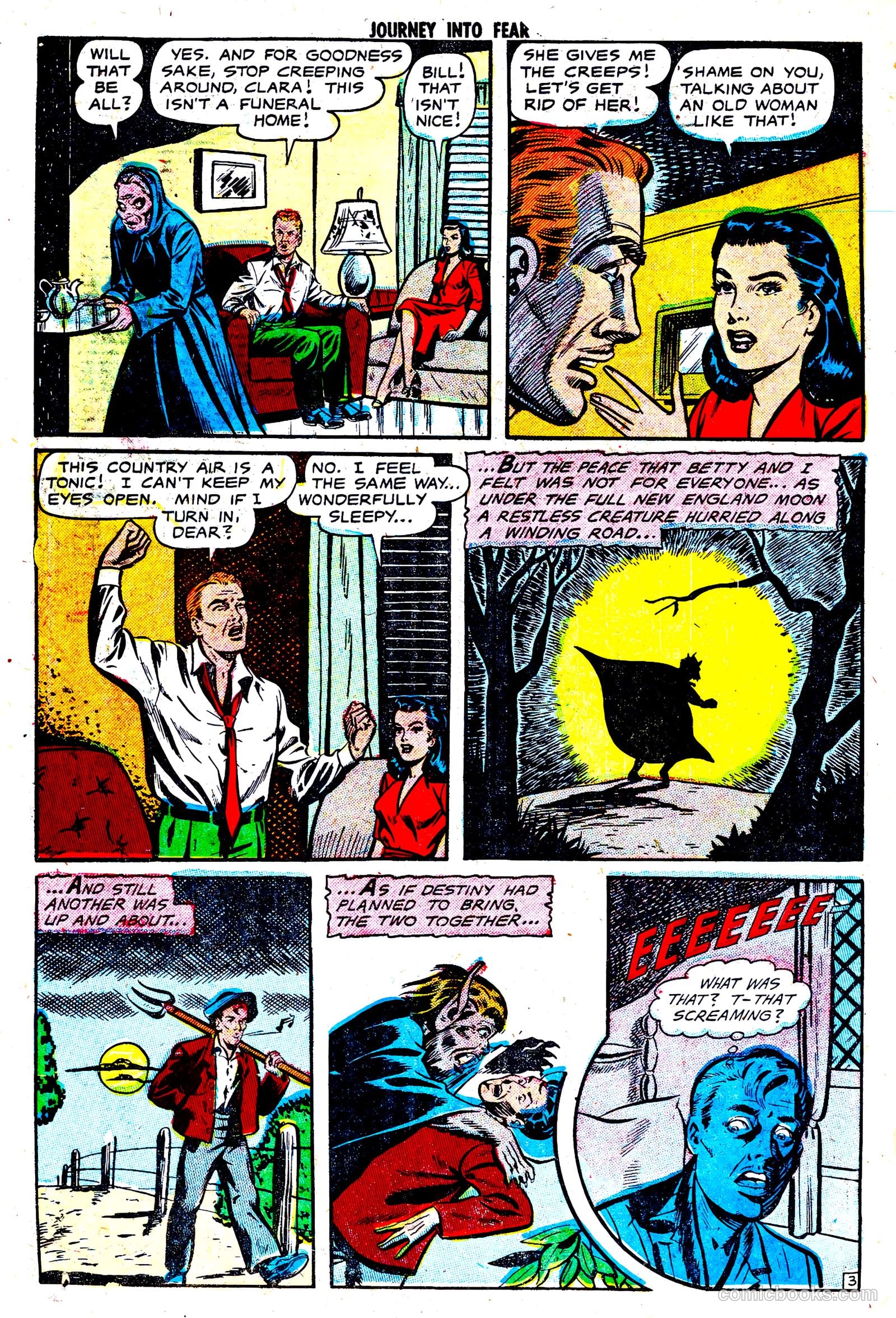 Journey into Fear #15 (1953) — page 21