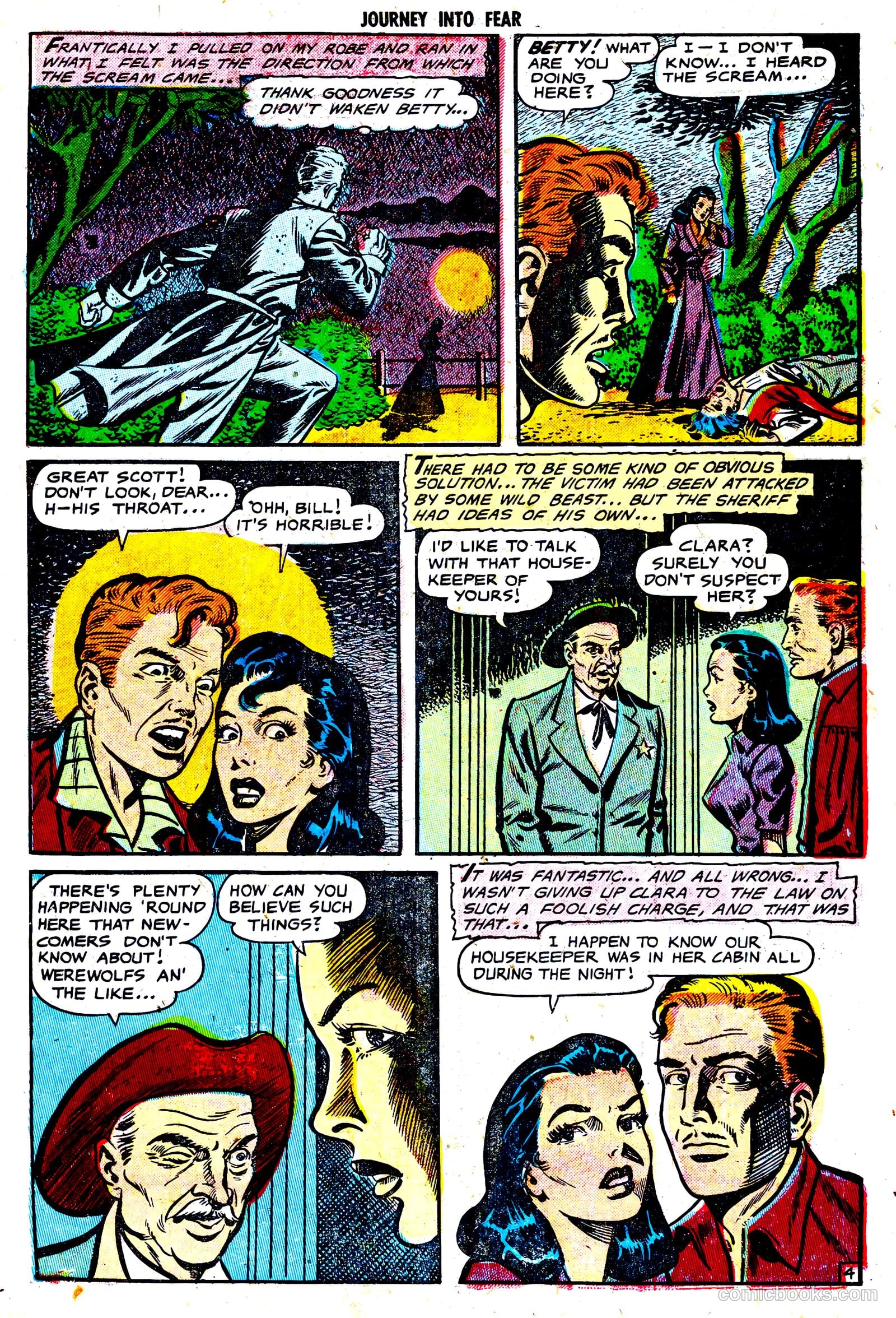 Journey into Fear #15 (1953) — page 22