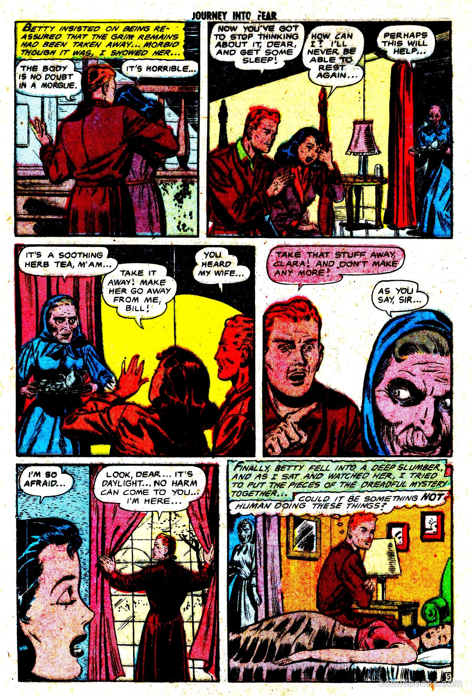 Journey into Fear #15 (1953) — page 23