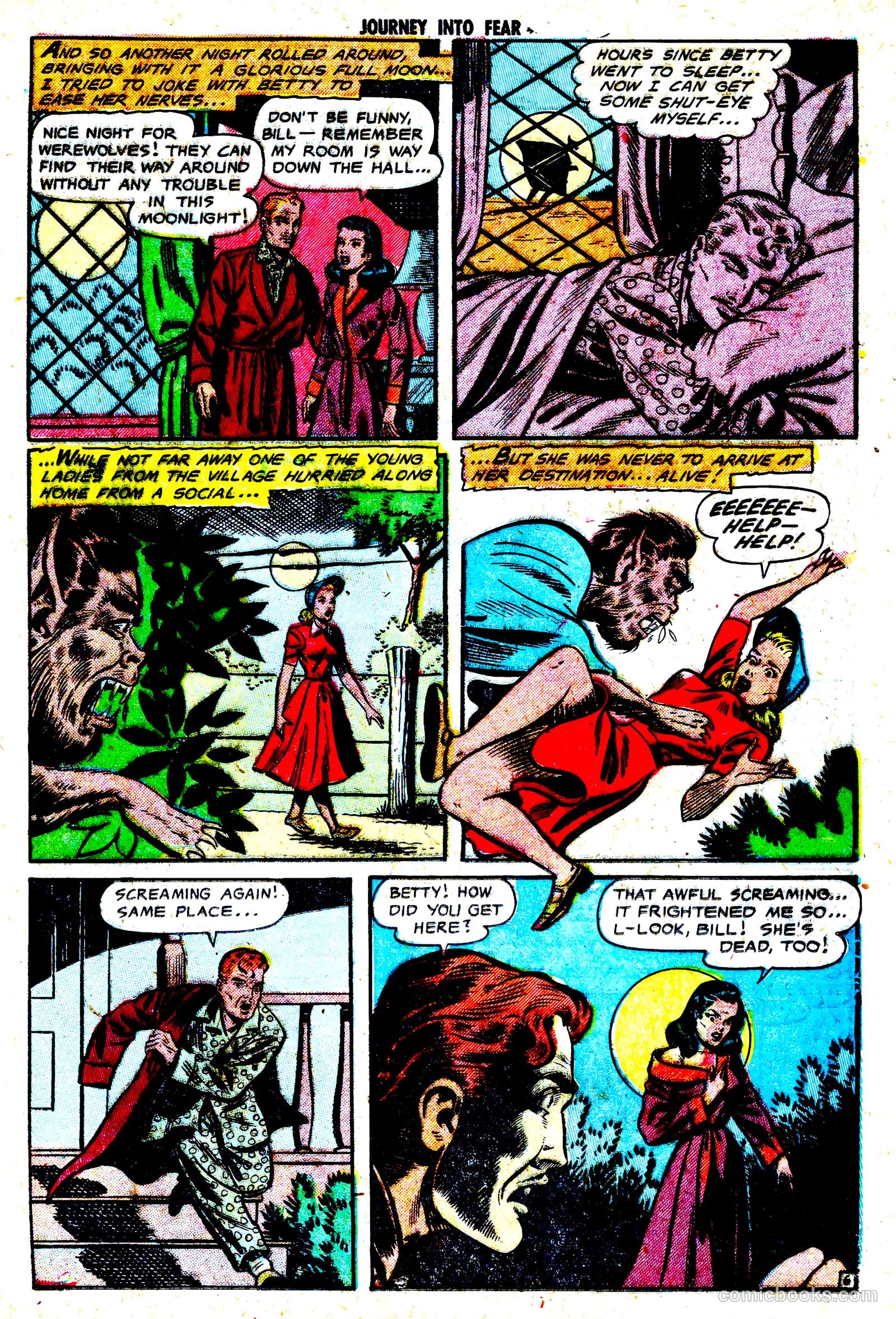 Journey into Fear #15 (1953) — page 24
