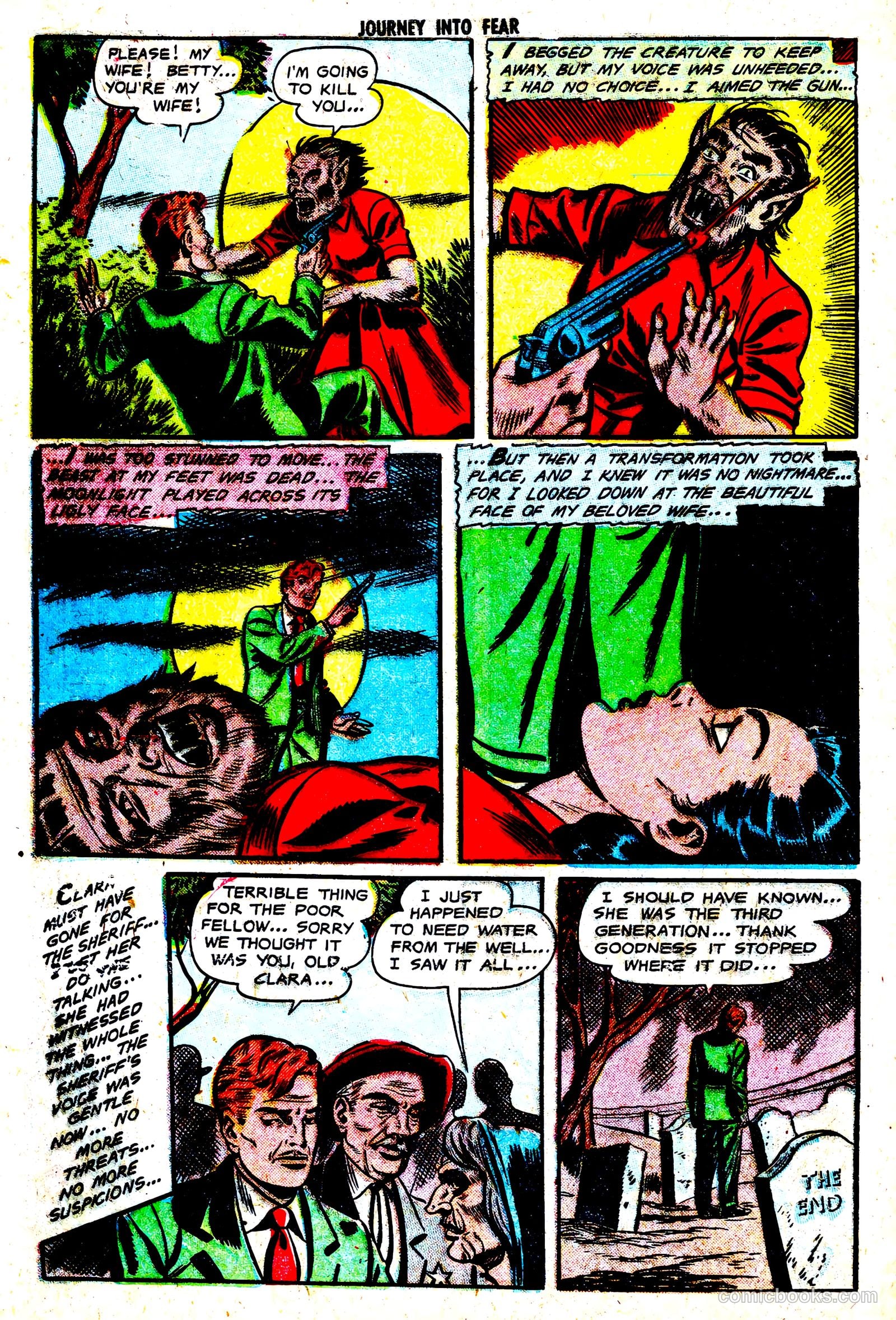 Journey into Fear #15 (1953) — page 27