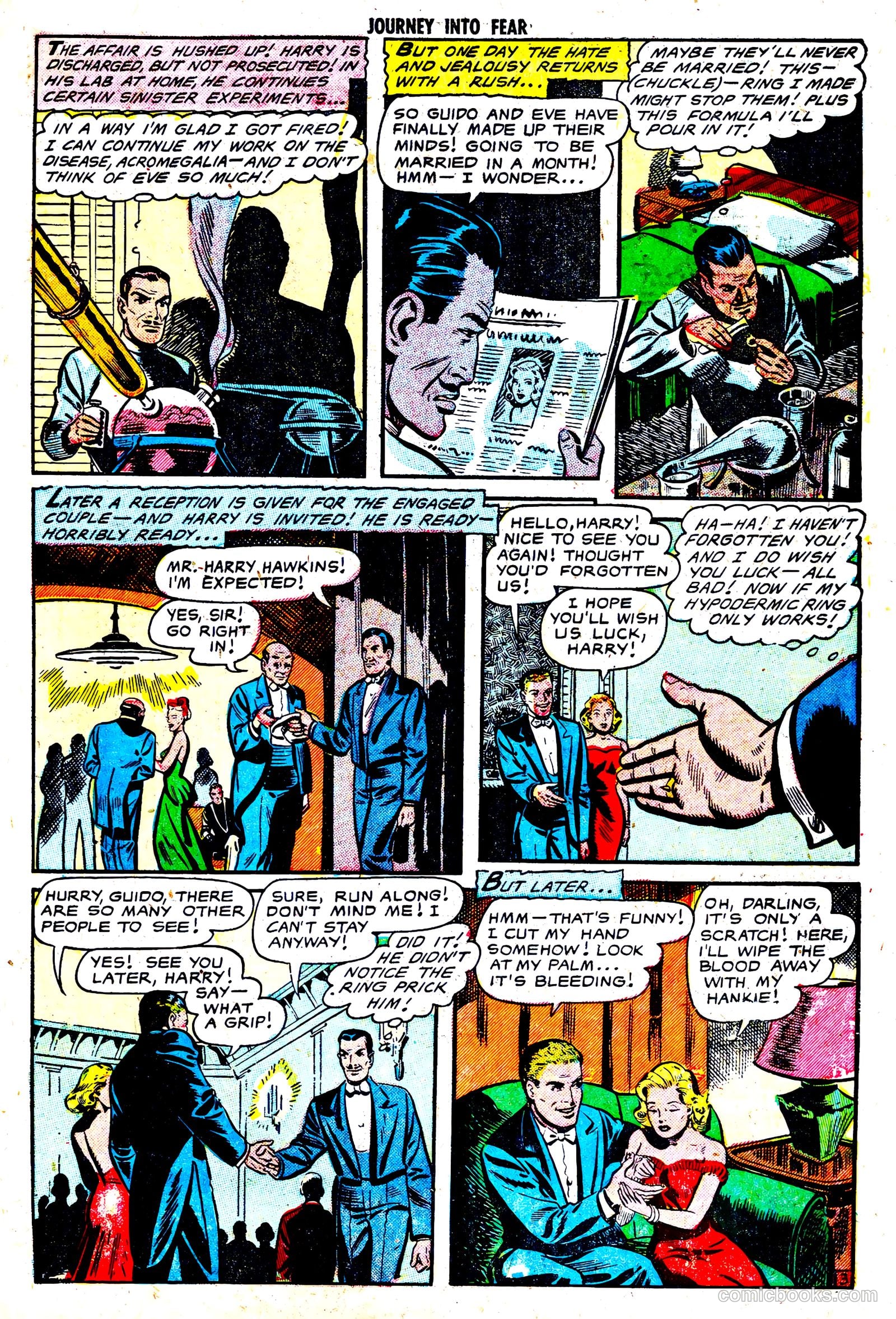 Journey into Fear #15 (1953) — page 30