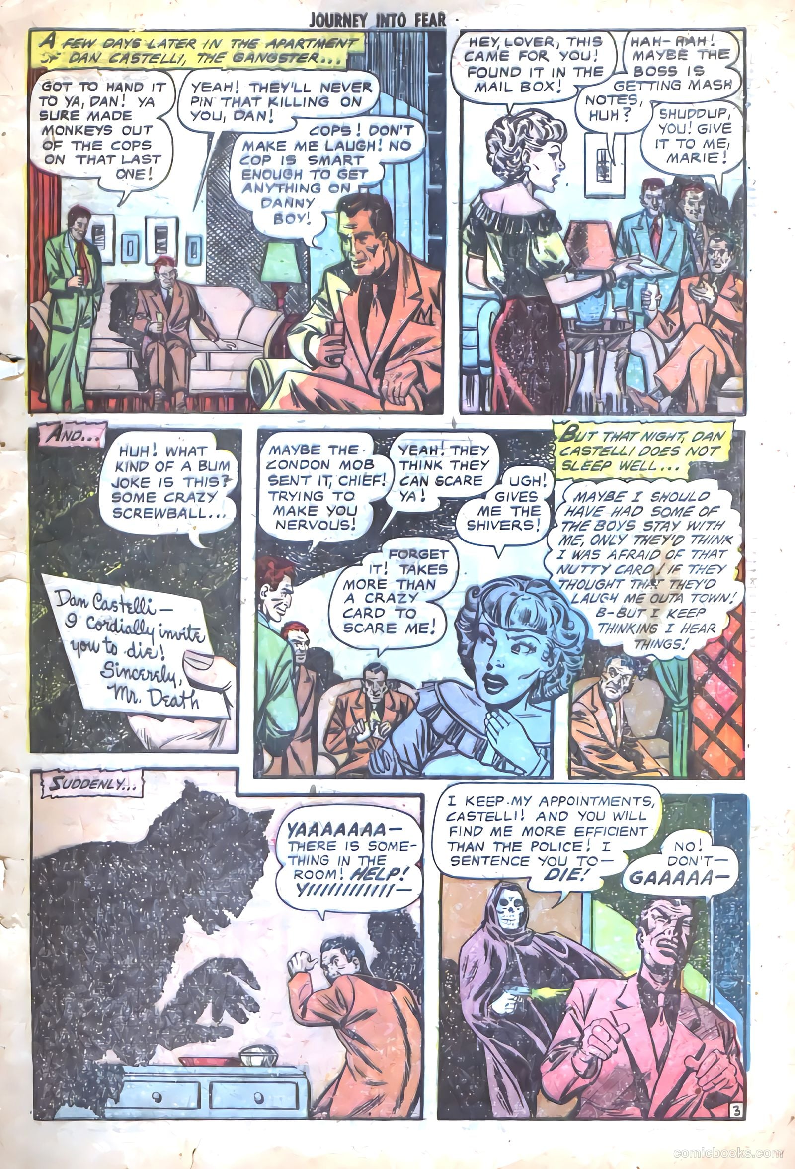 Journey into Fear #16 (1953) — page 5