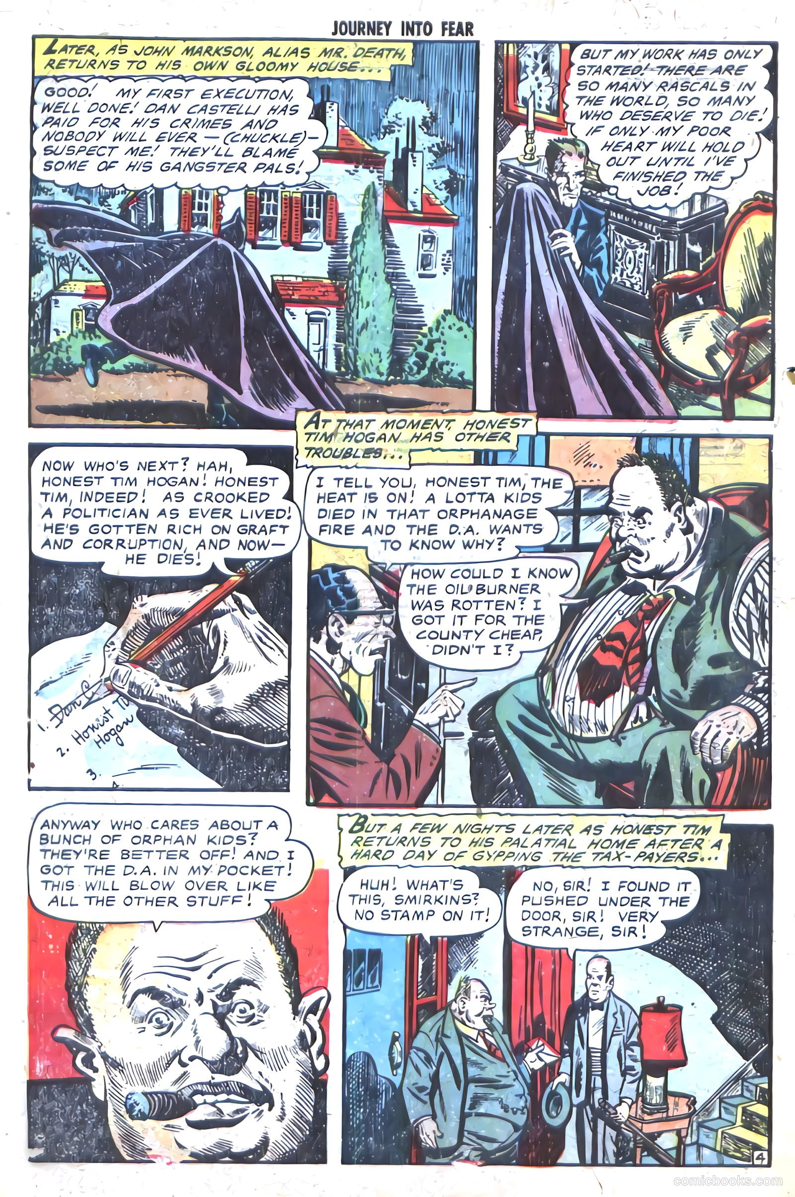 Journey into Fear #16 (1953) — page 6