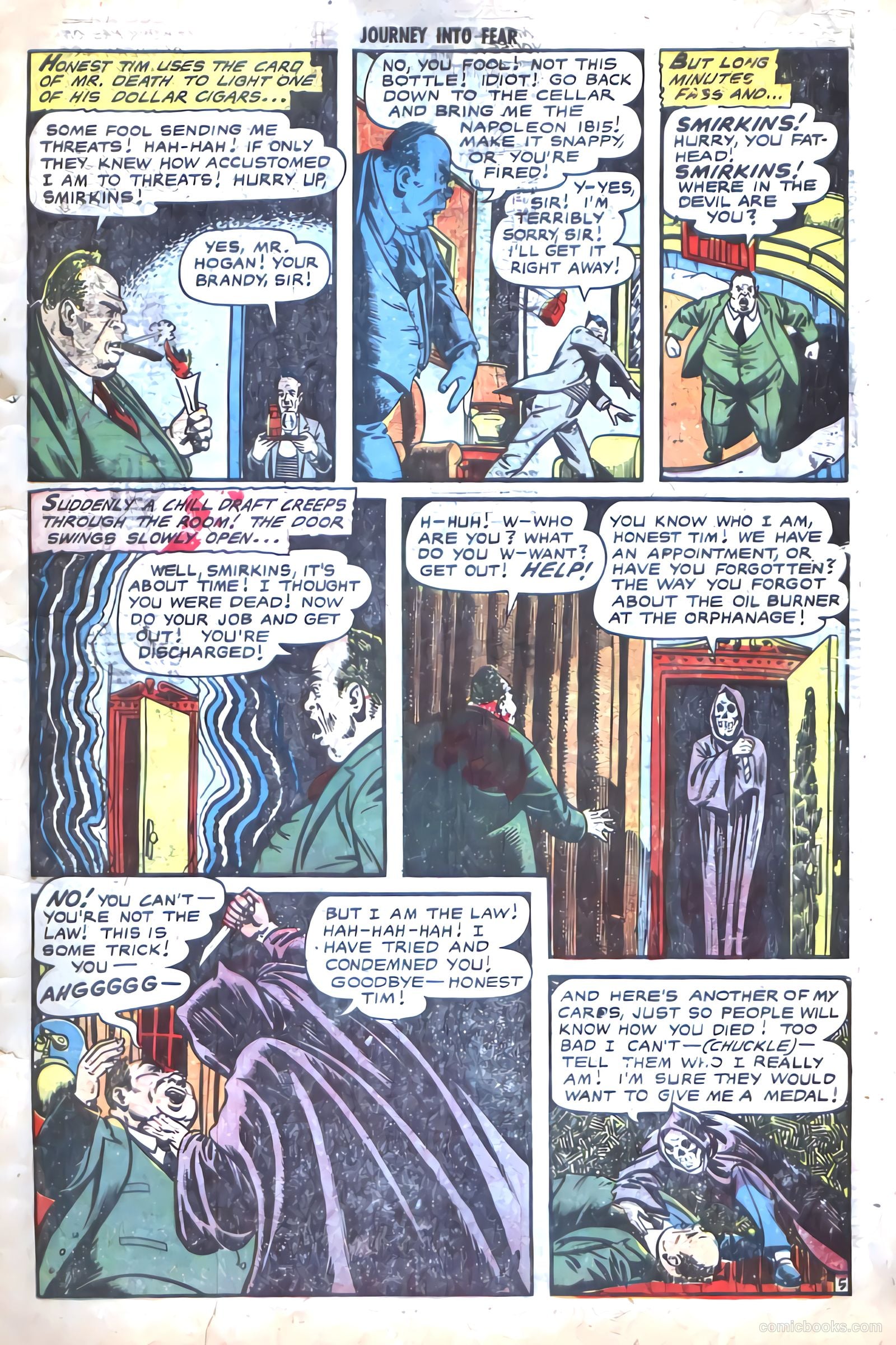 Journey into Fear #16 (1953) — page 7