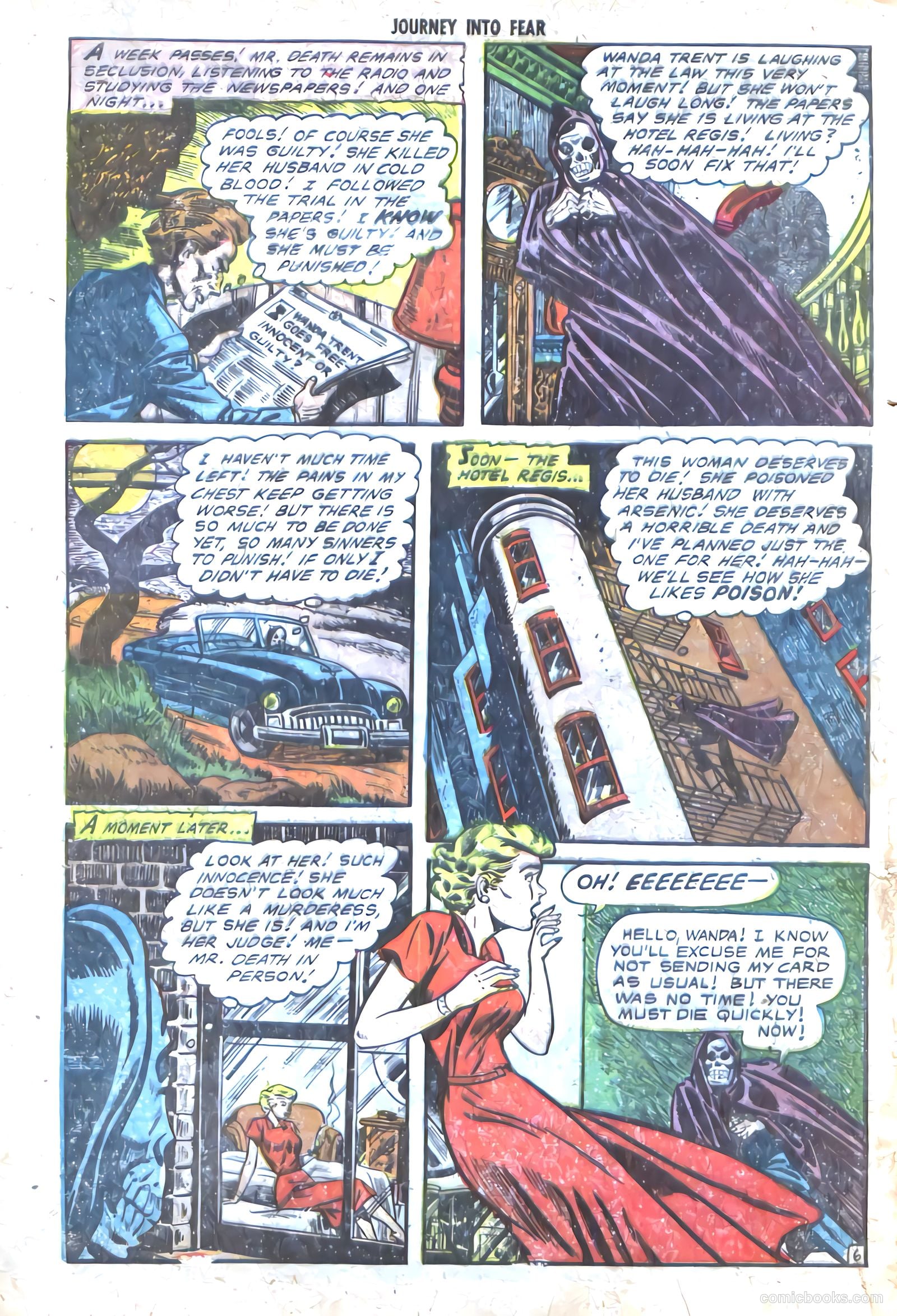 Journey into Fear #16 (1953) — page 8