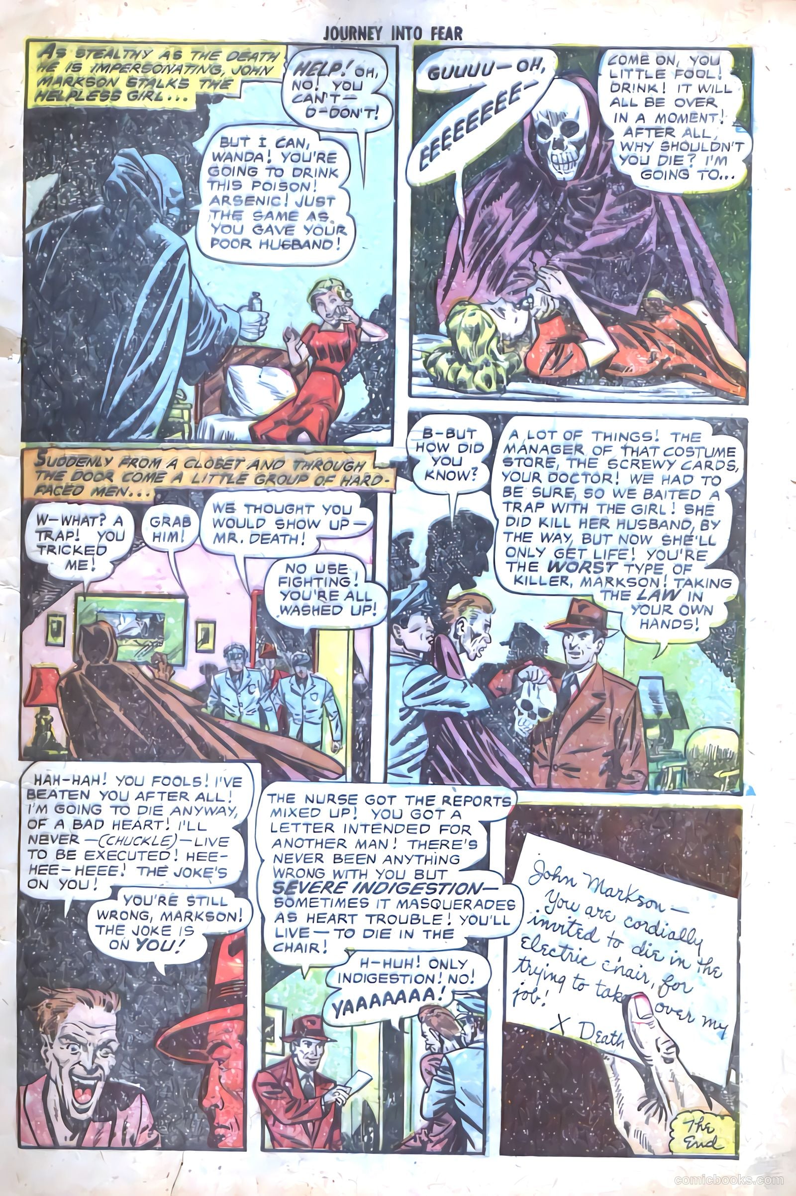 Journey into Fear #16 (1953) — page 9