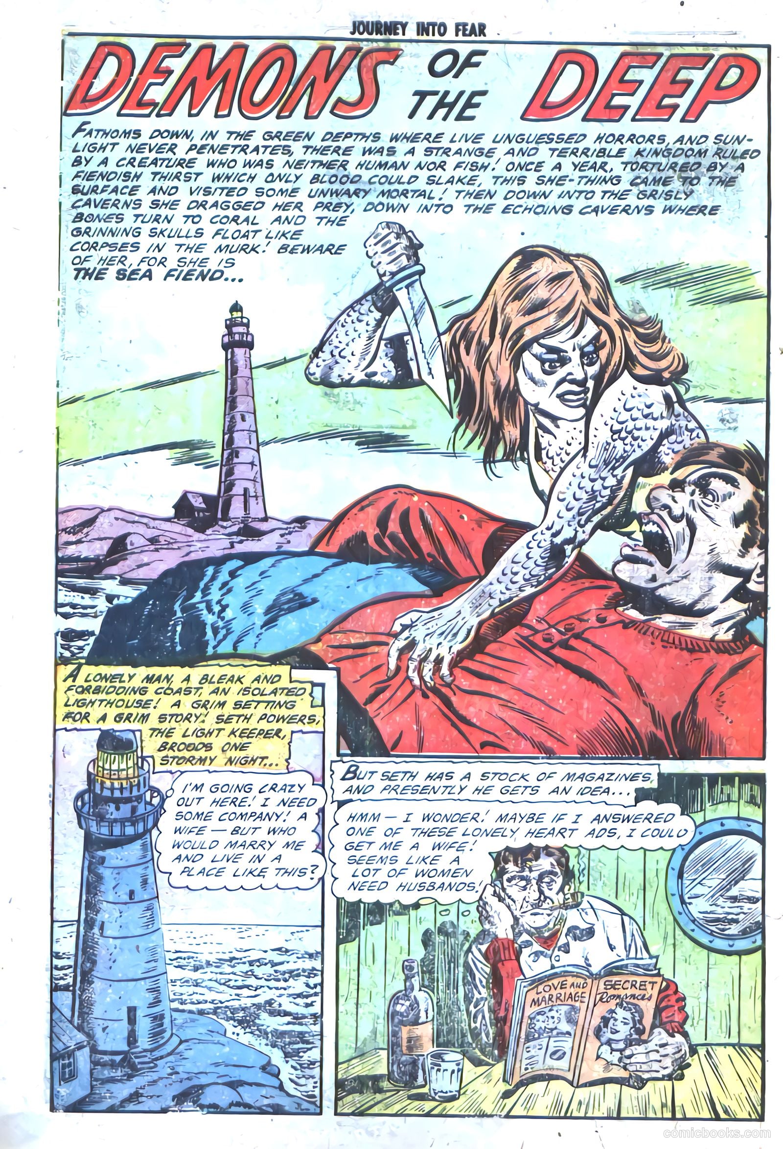 Journey into Fear #16 (1953) — page 10