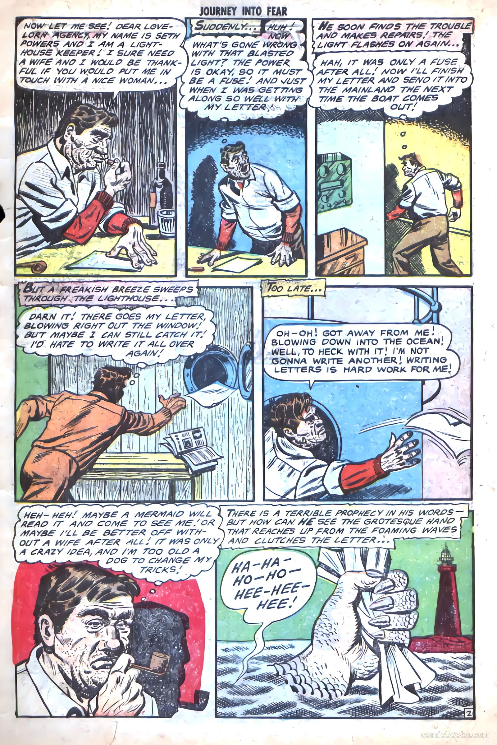 Journey into Fear #16 (1953) — page 11