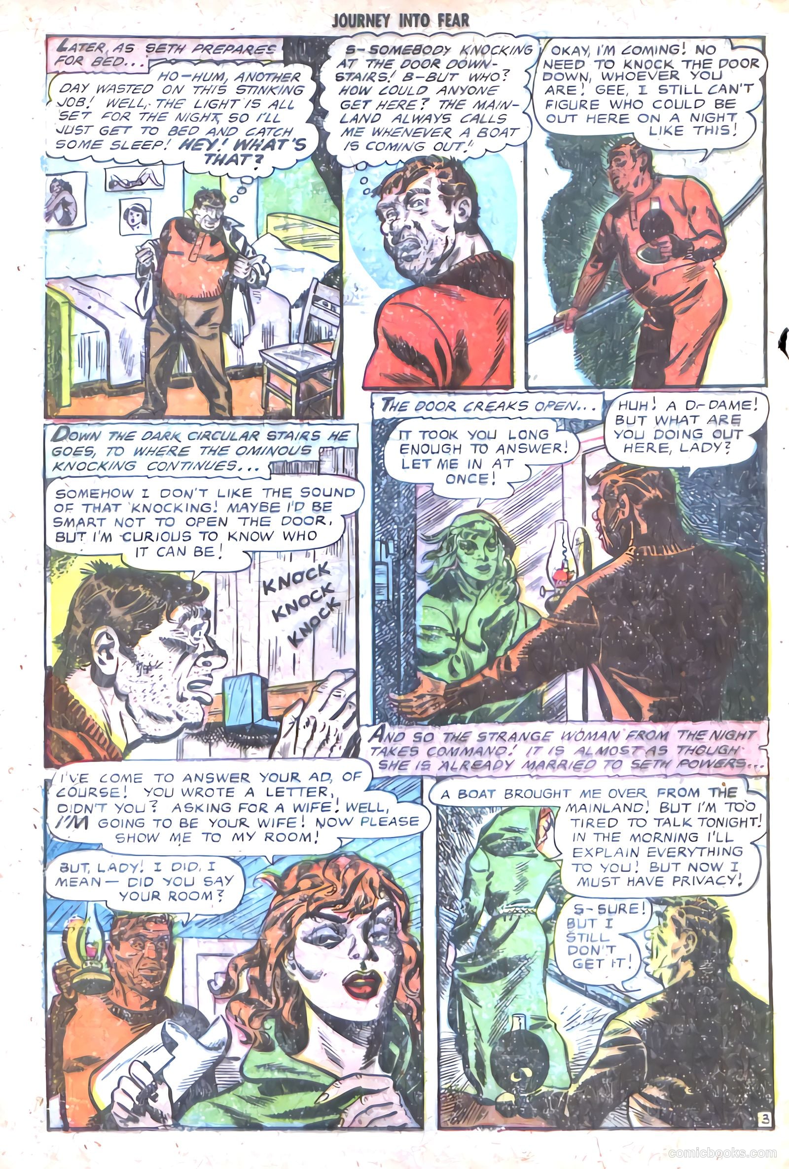 Journey into Fear #16 (1953) — page 12