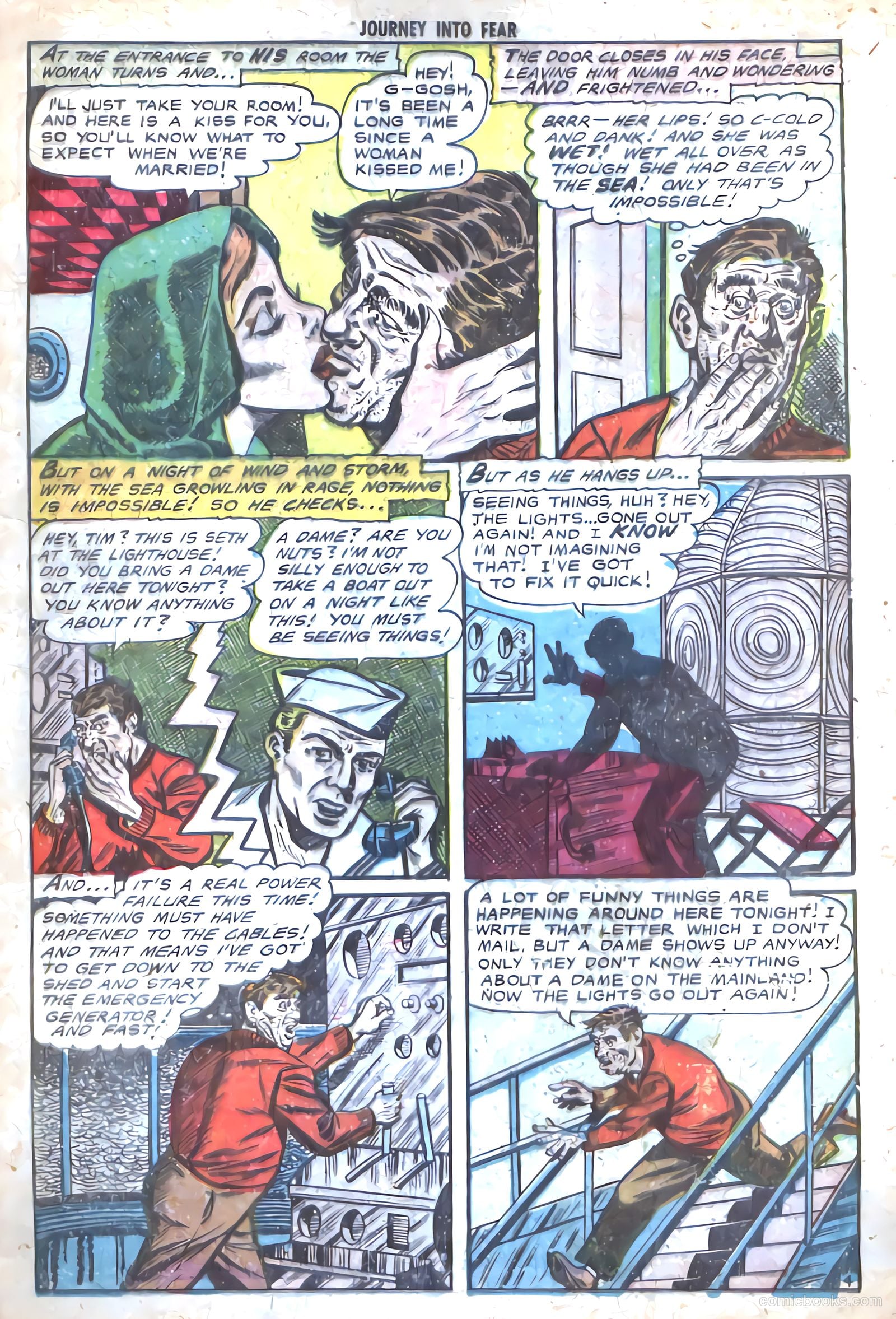 Journey into Fear #16 (1953) — page 13