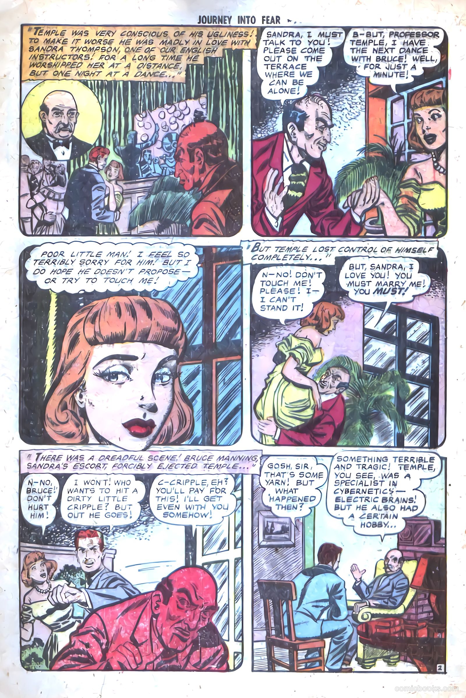 Journey into Fear #16 (1953) — page 21