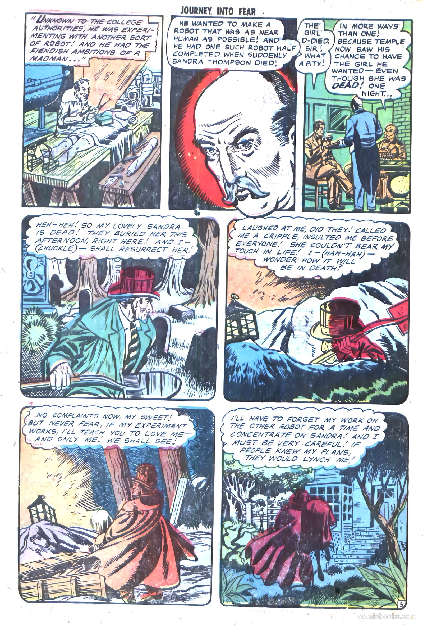 Journey into Fear #16 (1953) — page 22