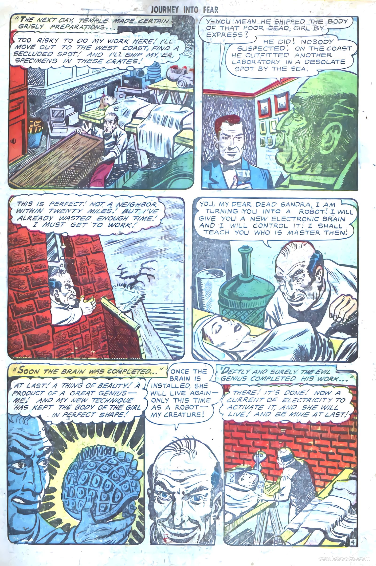 Journey into Fear #16 (1953) — page 23