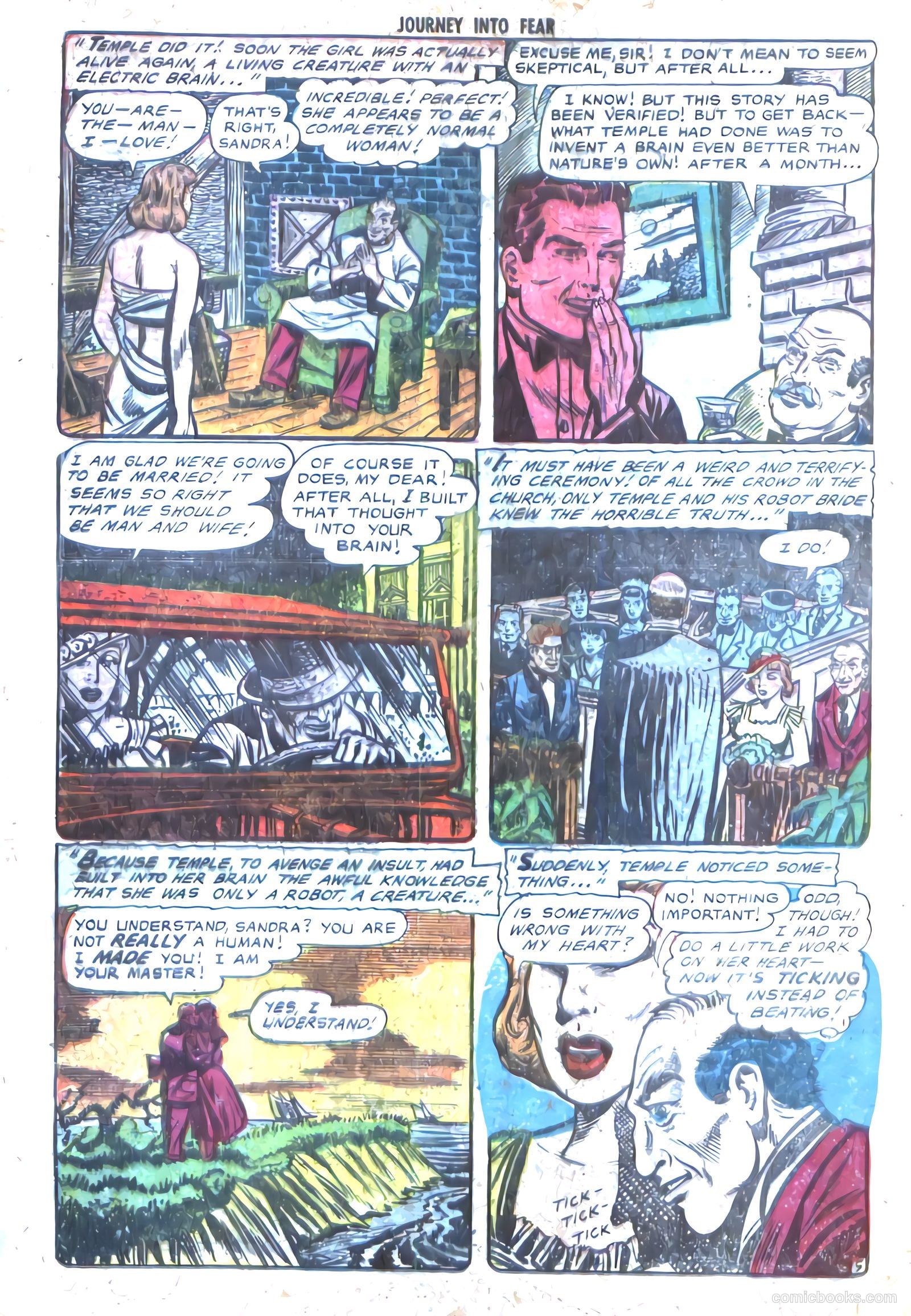 Journey into Fear #16 (1953) — page 24